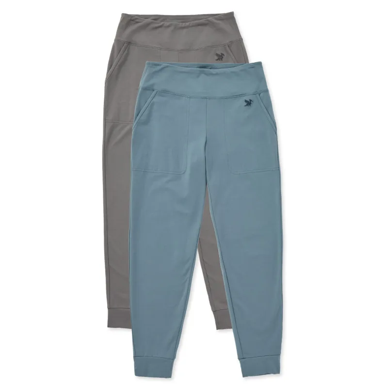 Womens Solid 2-Pack Crusher-FLEX Jogger  Multi 6 made by Life is Good