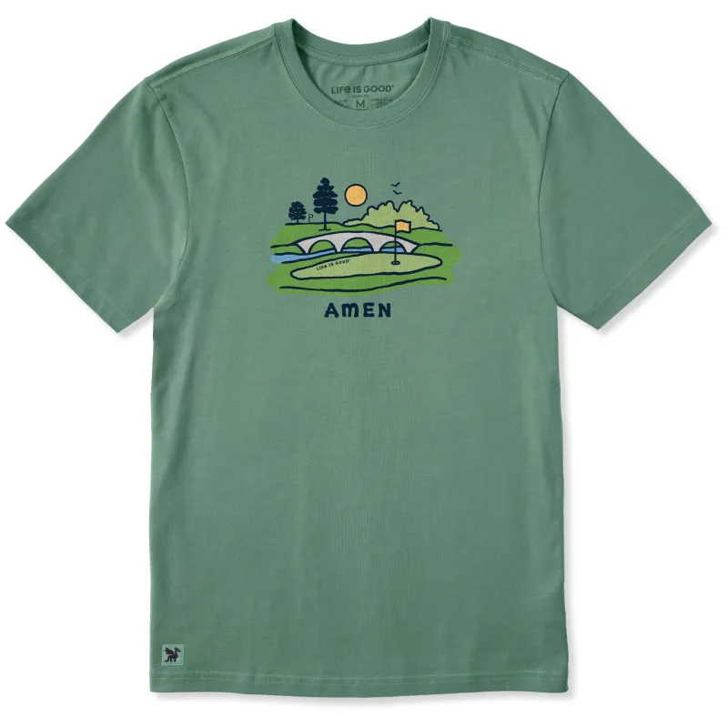 Men's Amen Corner Vista Short Sleeve Crusher Tee made by Life is Good