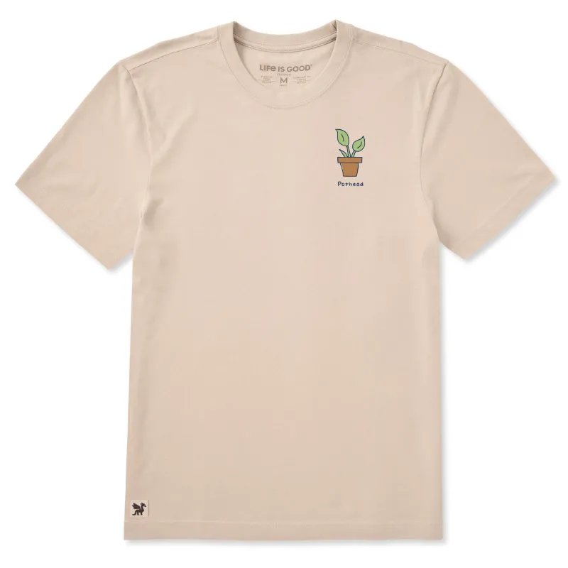 Men's Lil' Pothead Short Sleeve Crusher Tee made by Life is Good