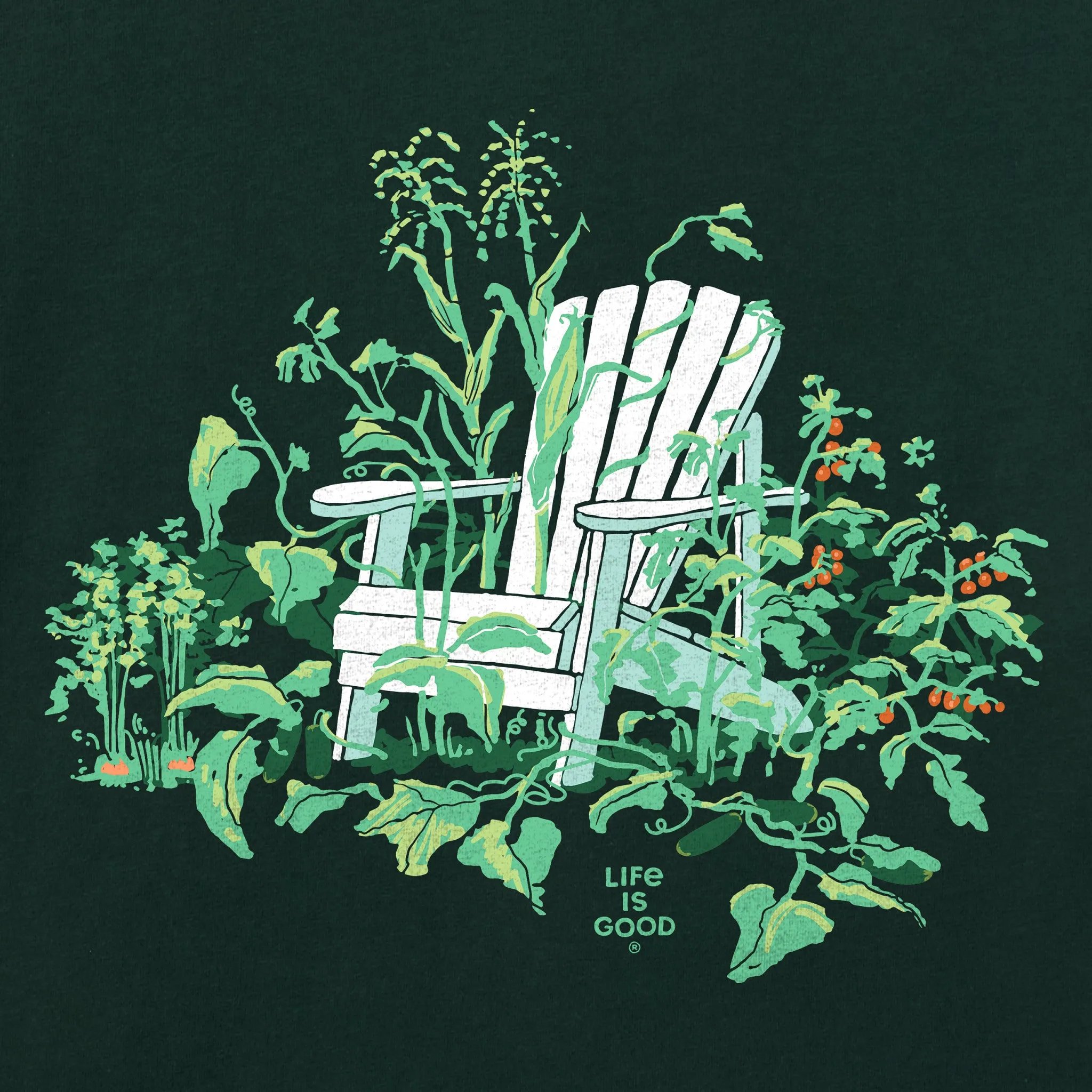 Men's Veggie Adirondack Short Sleeve Crusher Tee sold by Life is Good product image thumbnail 2