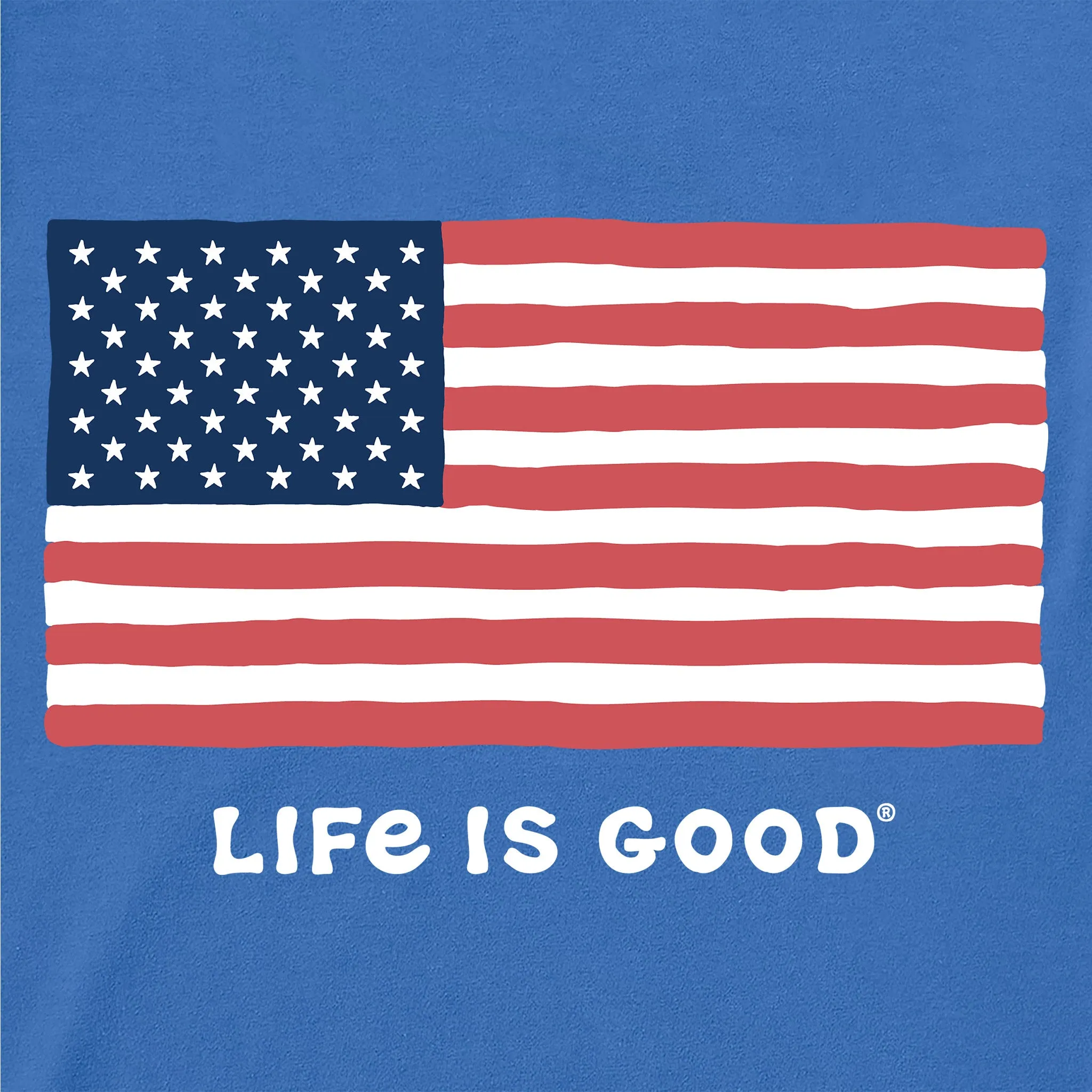 Women's Big Flag Crusher Boxy Tank sold by Life is Good product image thumbnail 2