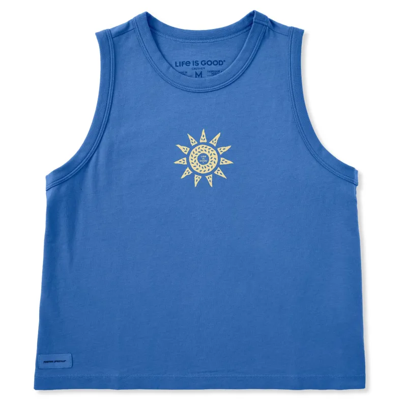Women's Crafty Sun Crusher Boxy Tank made by Life is Good