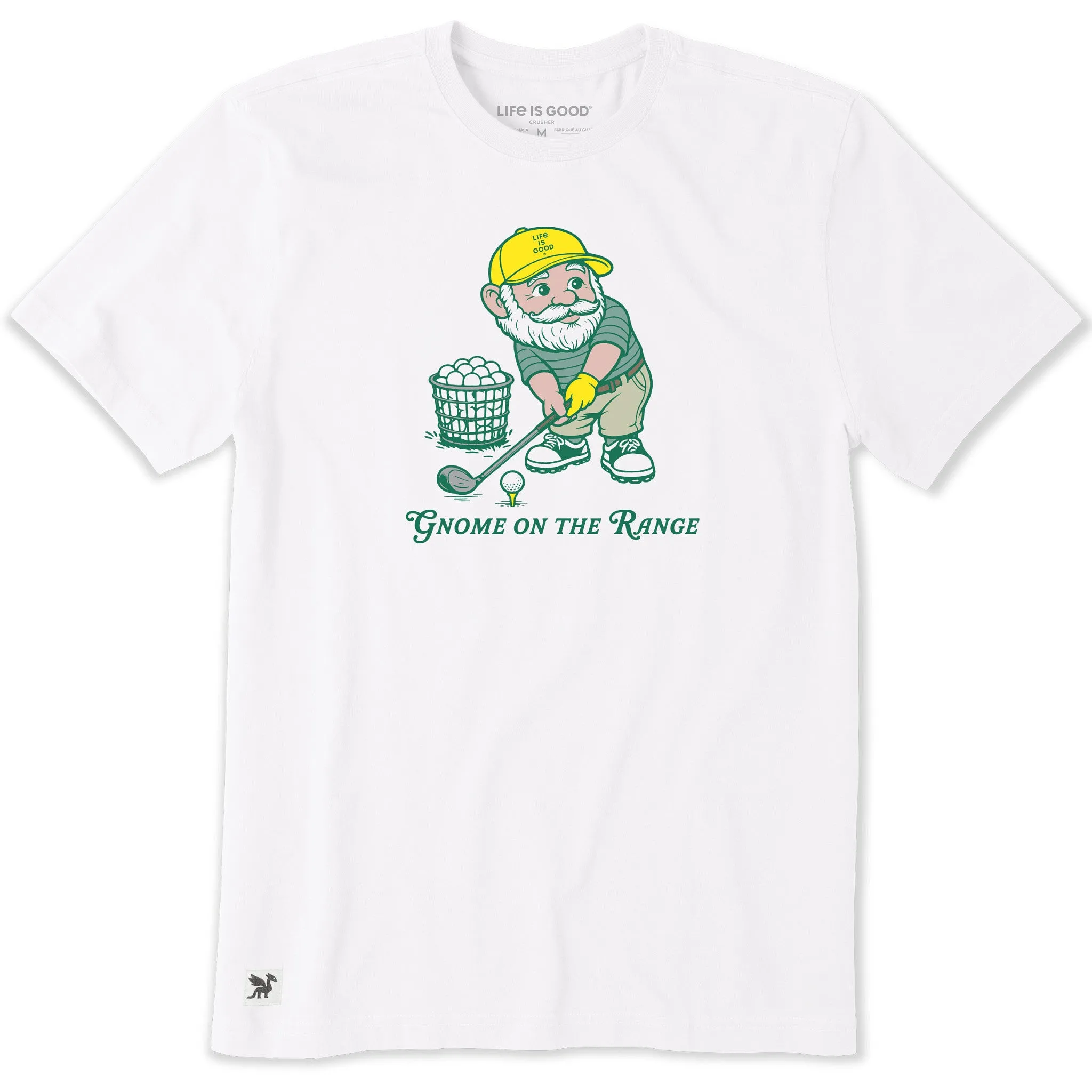 Men's Gnome on the Range Augusta Short Sleeve Crusher Tee sold by Life is Good product image thumbnail 5