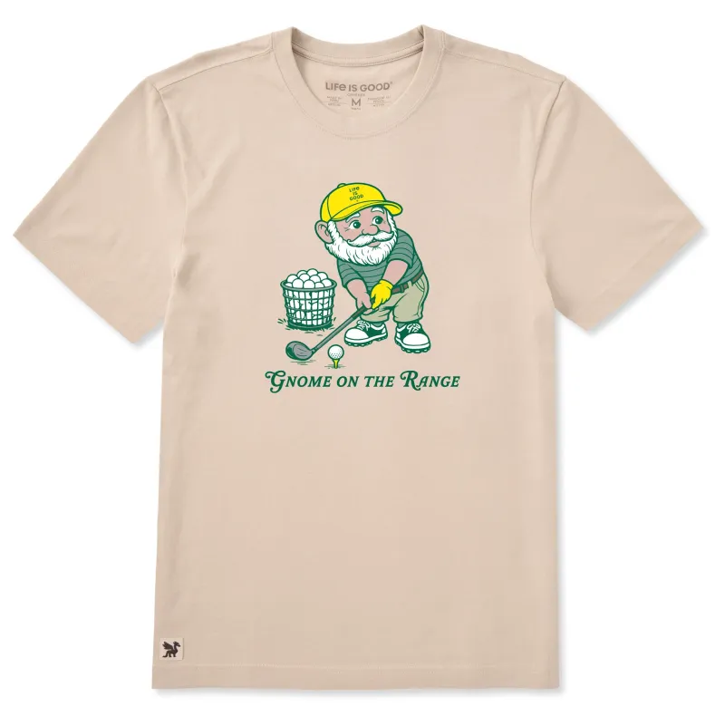 Men's Gnome on the Range Augusta Short Sleeve Crusher Tee made by Life is Good