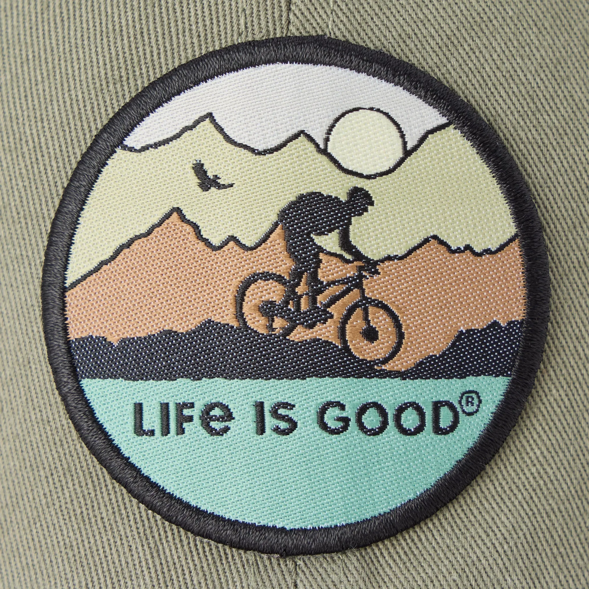 Adult Unisex Biking Sunset Chill Cap sold by Life is Good product image thumbnail 5