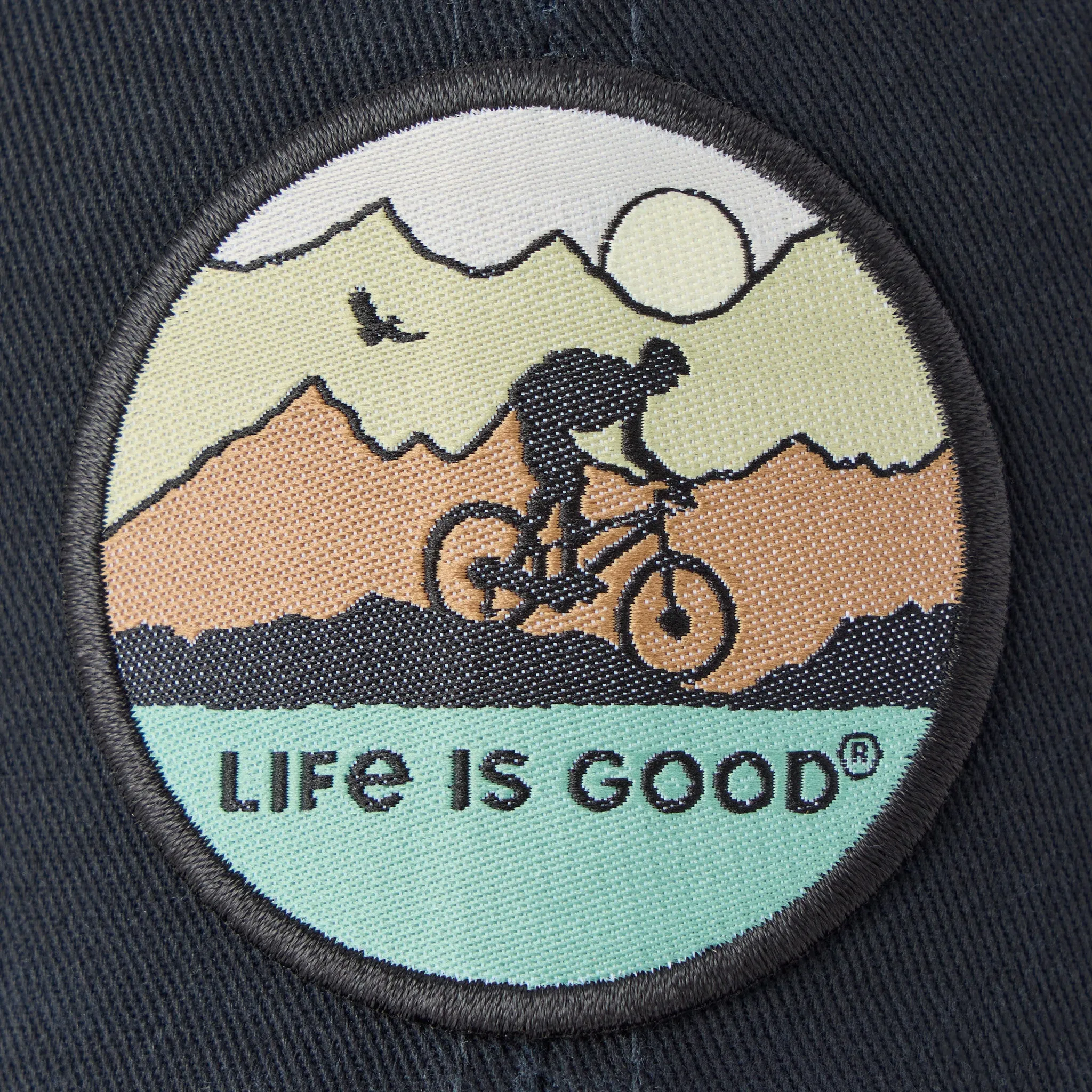 Adult Unisex Biking Sunset Chill Cap sold by Life is Good product image thumbnail 2