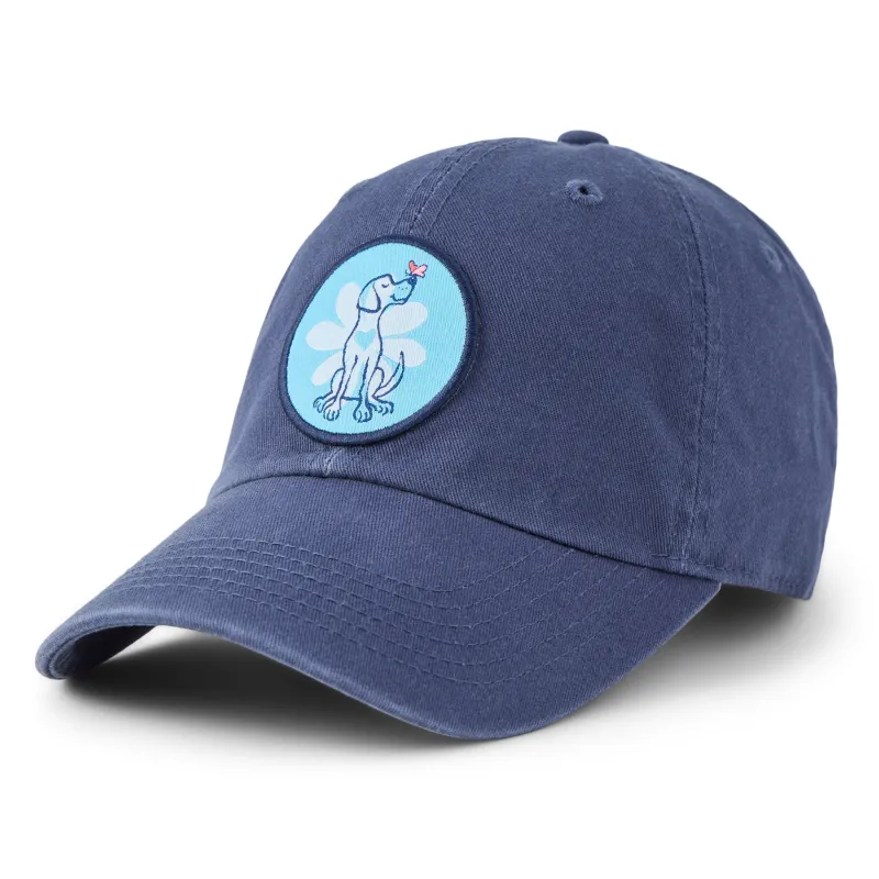 Adult Unisex Spring Daisy Dog Chill Cap made by Life is Good