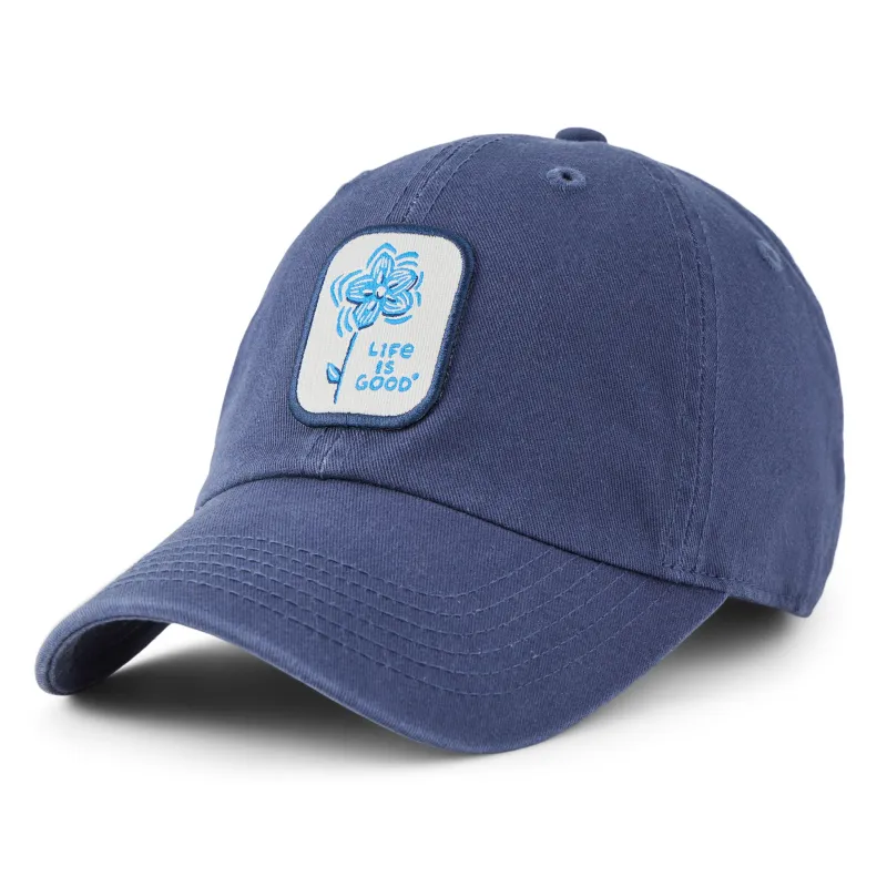 Adult Unisex Forget Me Not Patch Chill Cap made by Life is Good