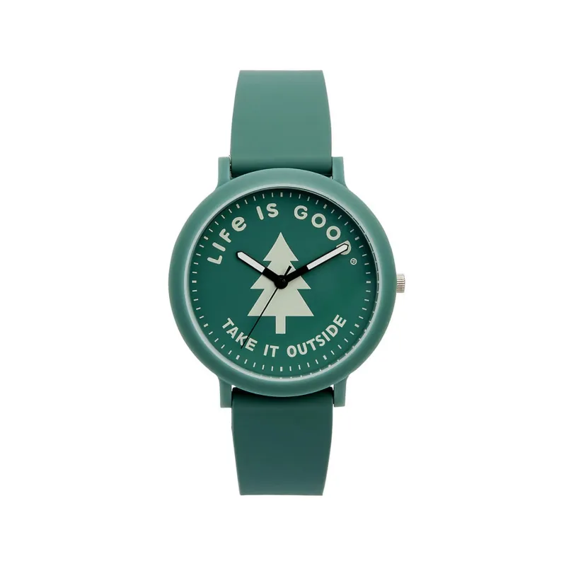 Take it Outside Tree Eco Color Pop Watch made by Speidel
