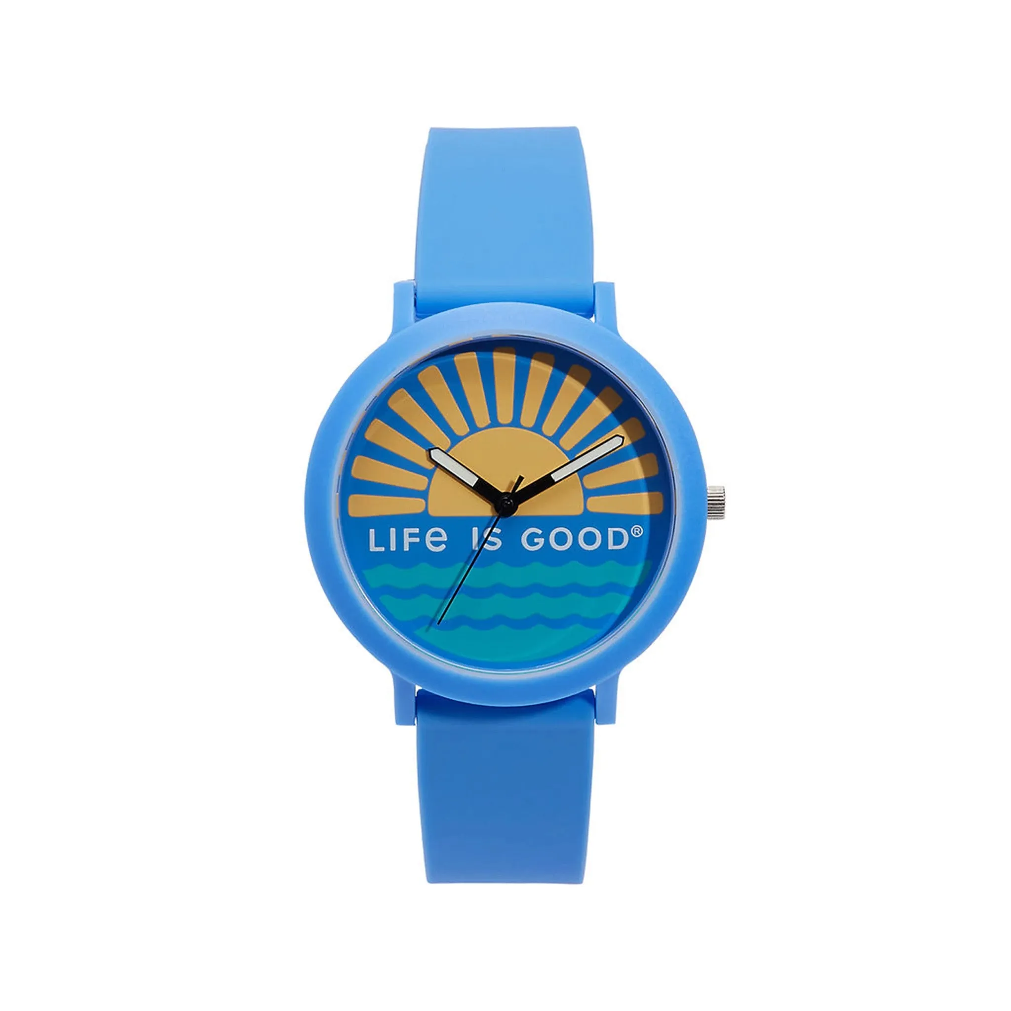 Sunset on the Water Eco Color Pop Watch sold by Life is Good