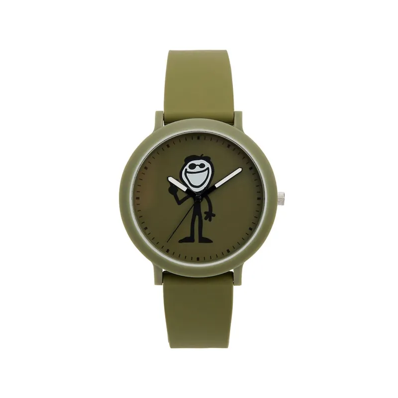 Jake Peace Sign Eco Color Pop Watch made by Speidel