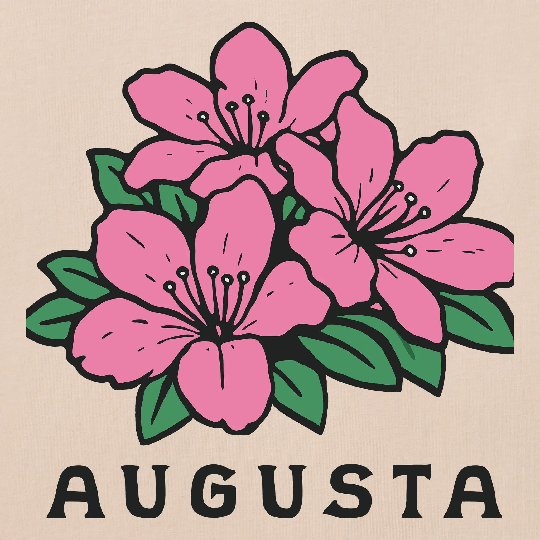 Women's Augusta Azaleas Short Sleeve Crusher Boxy Tee sold by Life is Good product image thumbnail 2