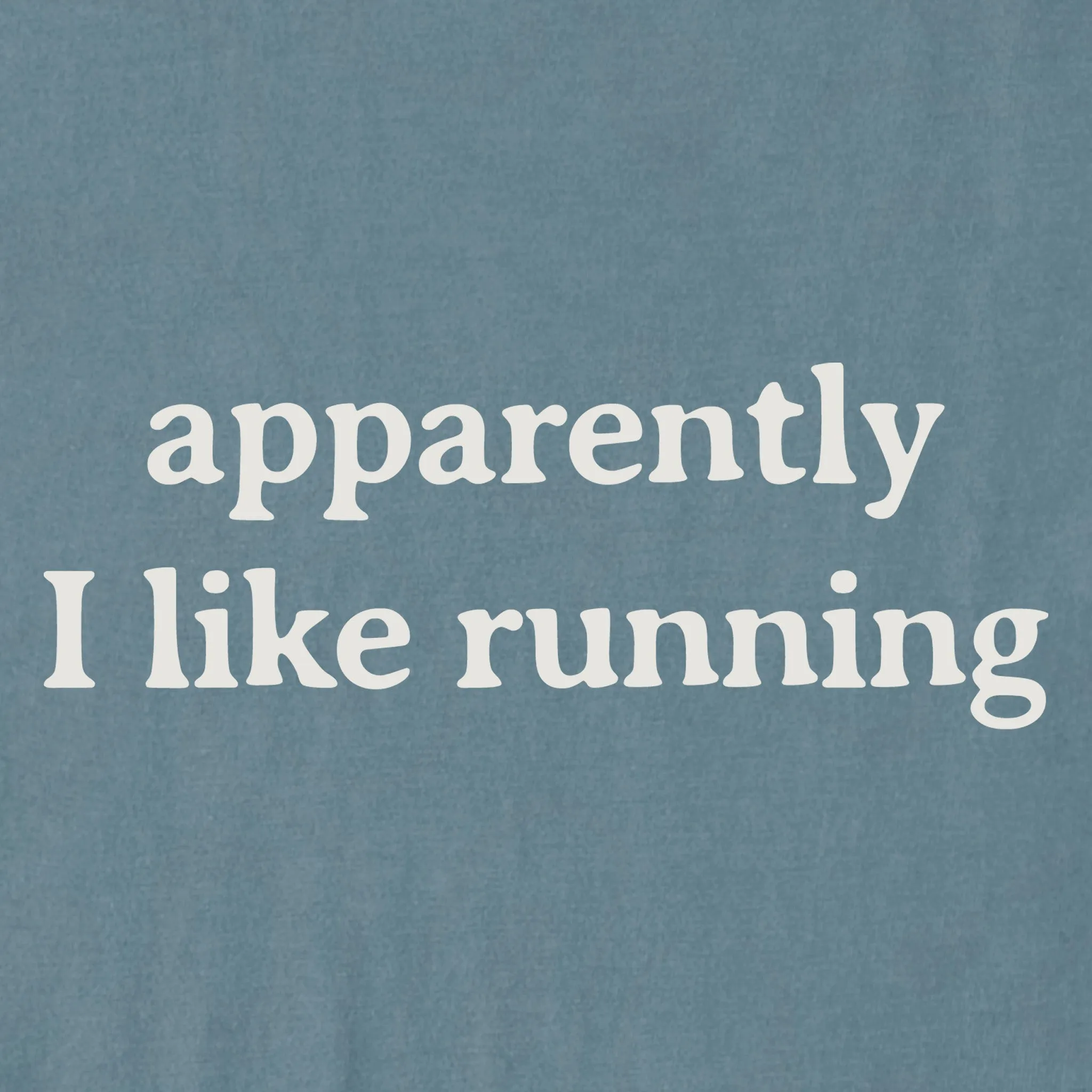 Men's Apparently I Like Running Short Sleeve Crusher Tee sold by Life is Good product image thumbnail 2