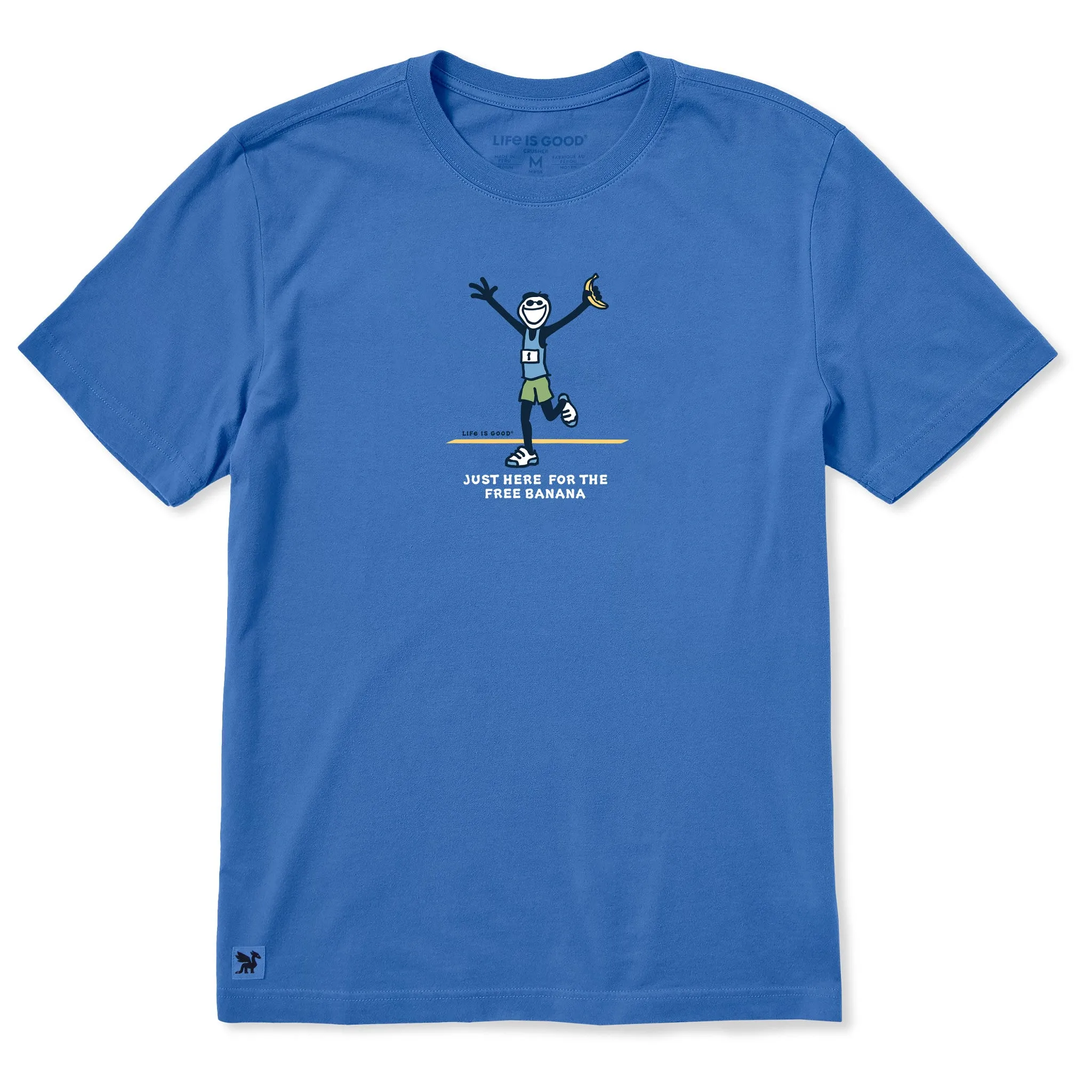 Men's Free Banana Short Sleeve Crusher Tee sold by Life is Good