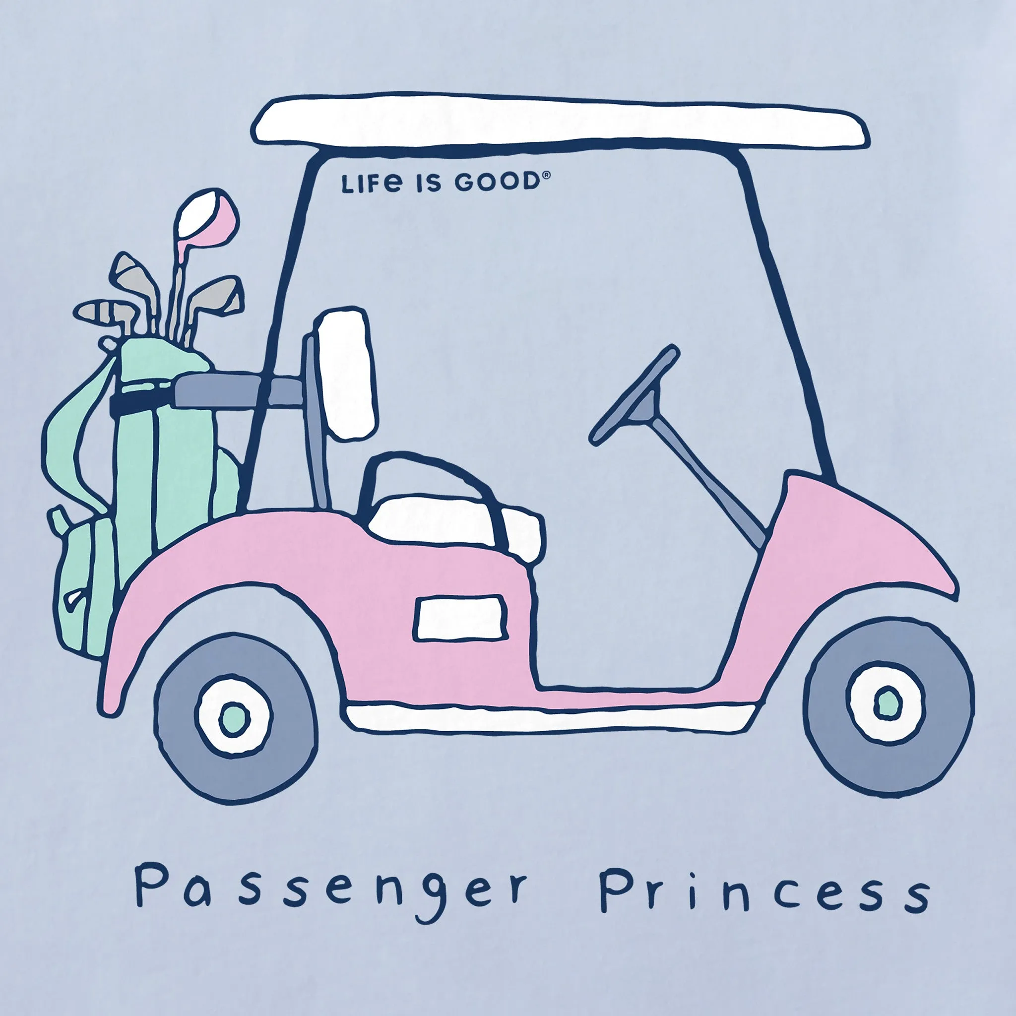 Women's Passenger Princess Short Sleeve Crusher Boxy Tee sold by Life is Good product image thumbnail 2