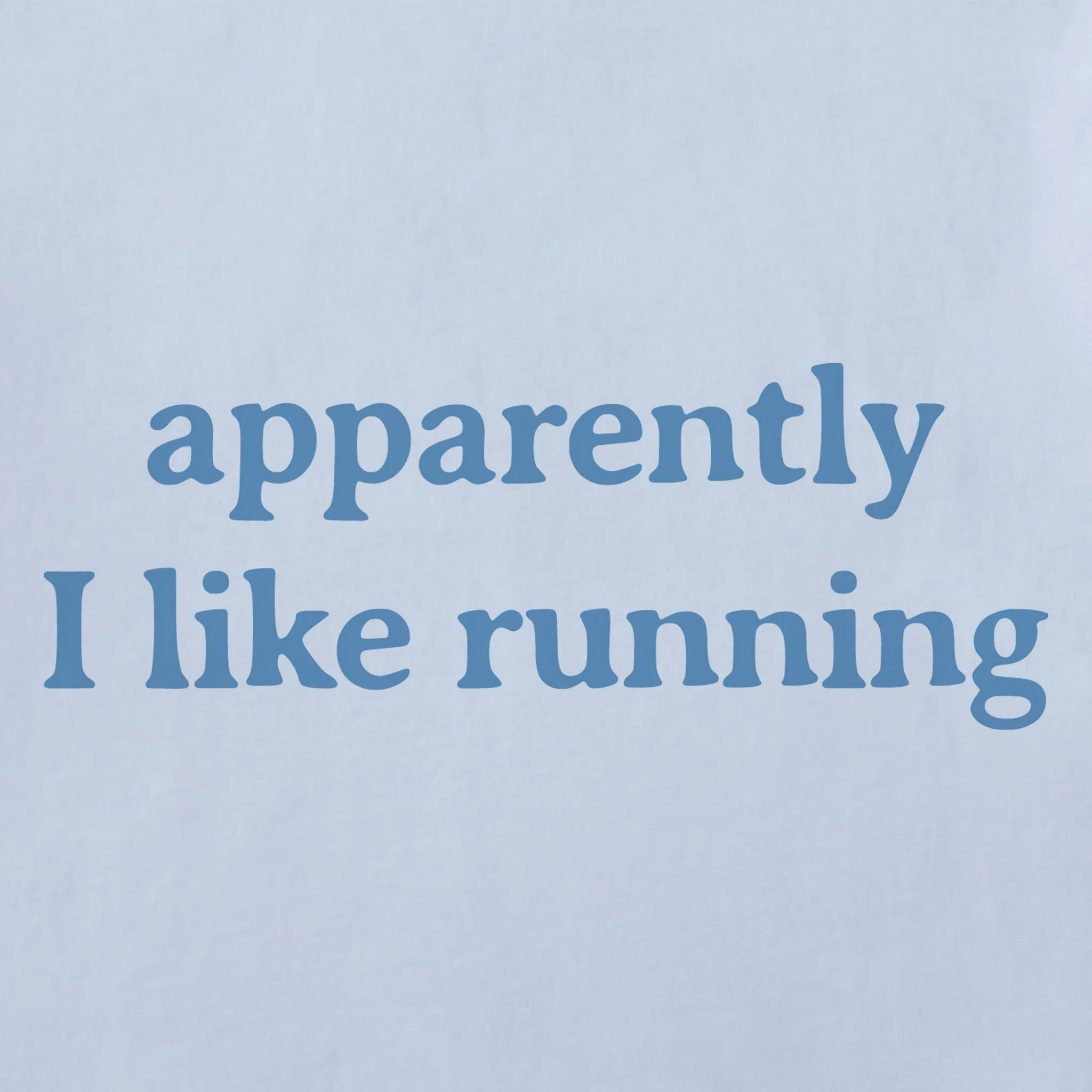 Women's Apparently I Like Running Crusher-LITE Shrunken Tee sold by Life is Good product image thumbnail 2