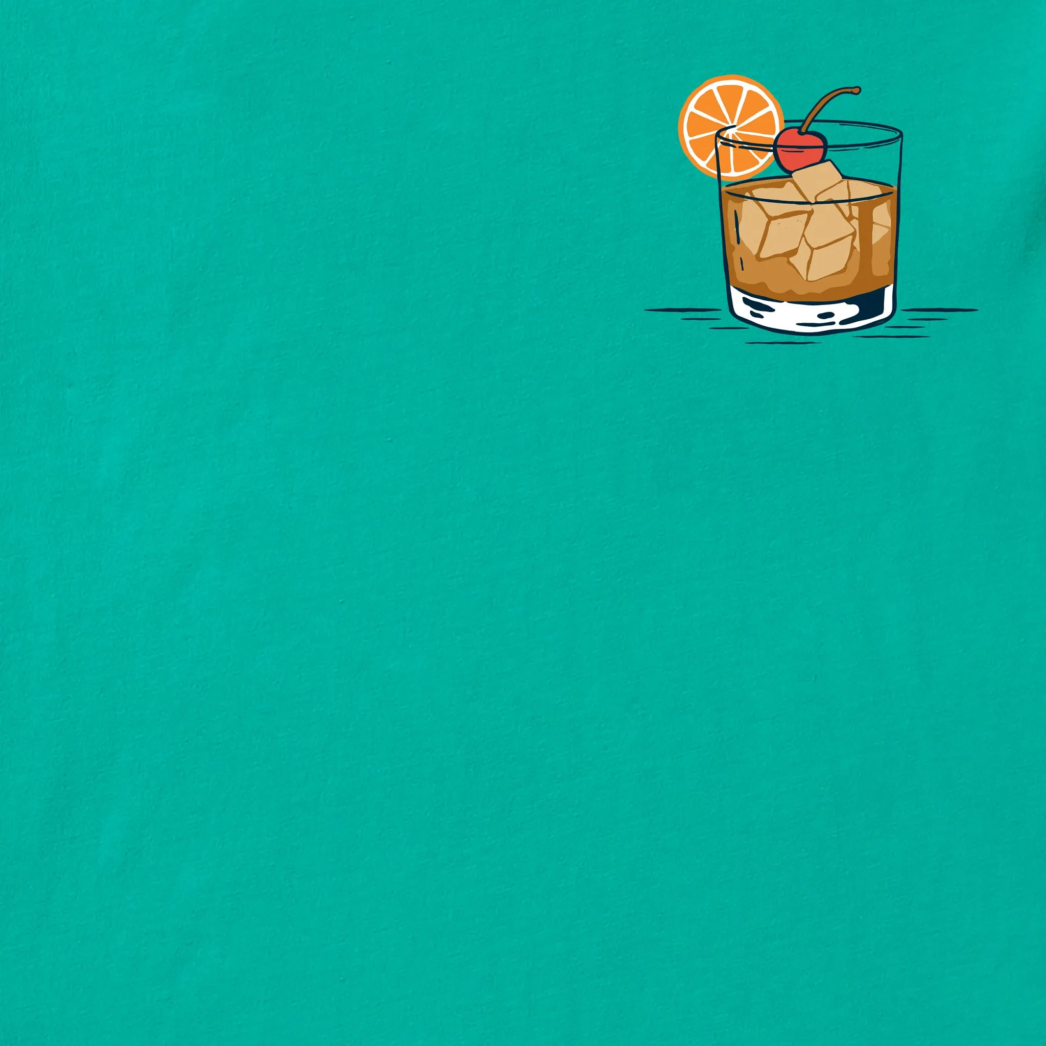 Men's Old Fashioned Cocktail Short Sleeve Crusher Tee sold by Life is Good product image thumbnail 3