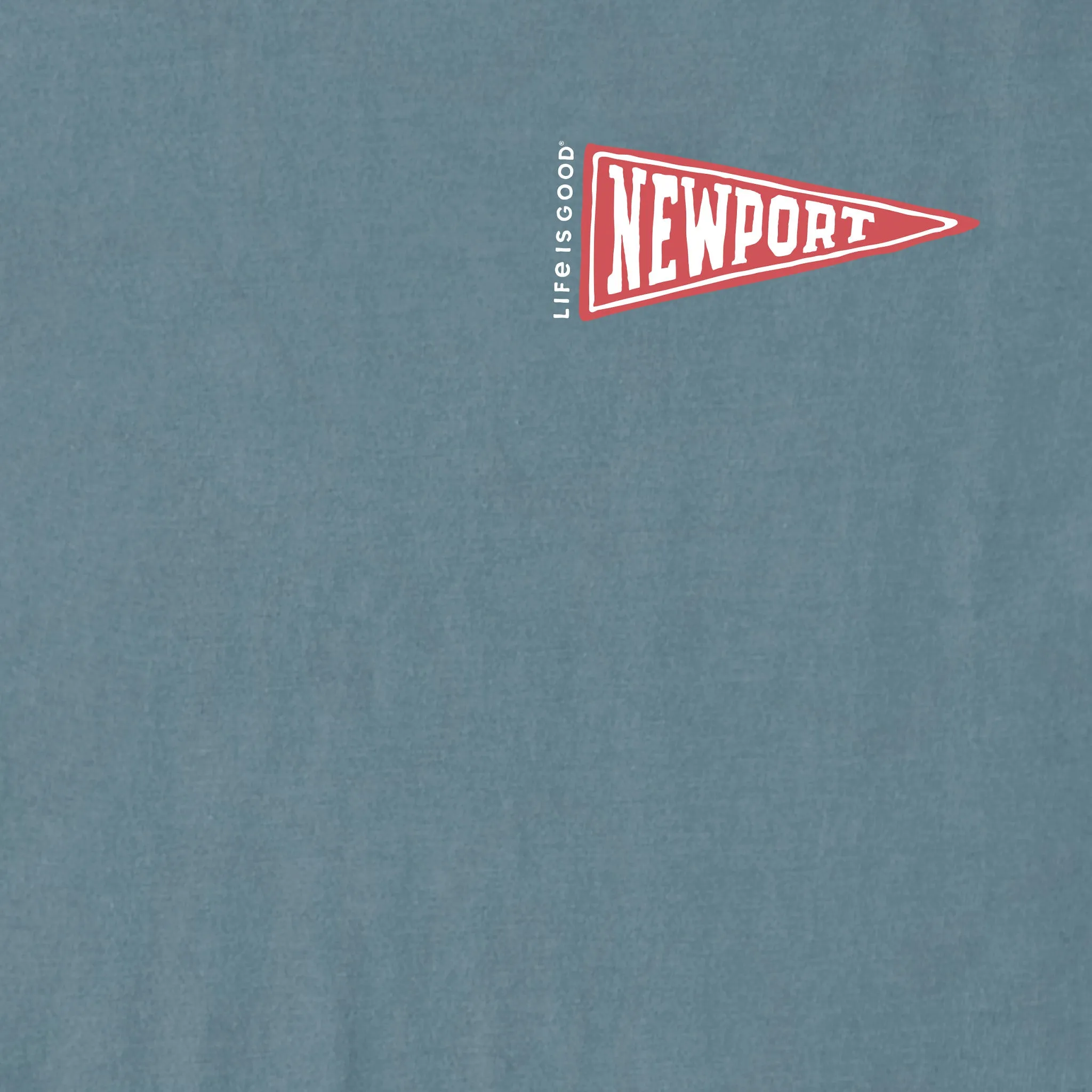 Men's Newport Pennant Short Sleeve Crusher Tee sold by Life is Good product image thumbnail 2