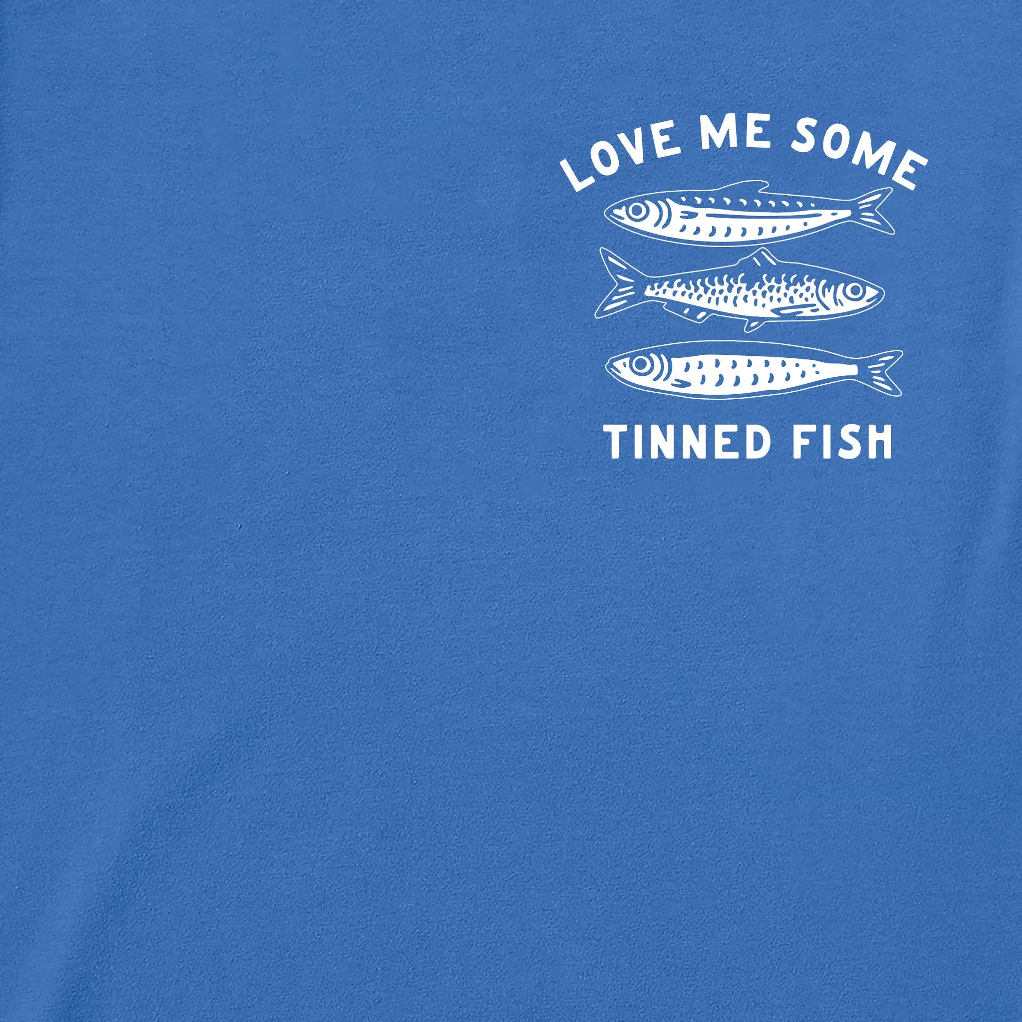 Men's Love Me Some Tinned Fish Short Sleeve Crusher Tee sold by Life is Good product image thumbnail 2