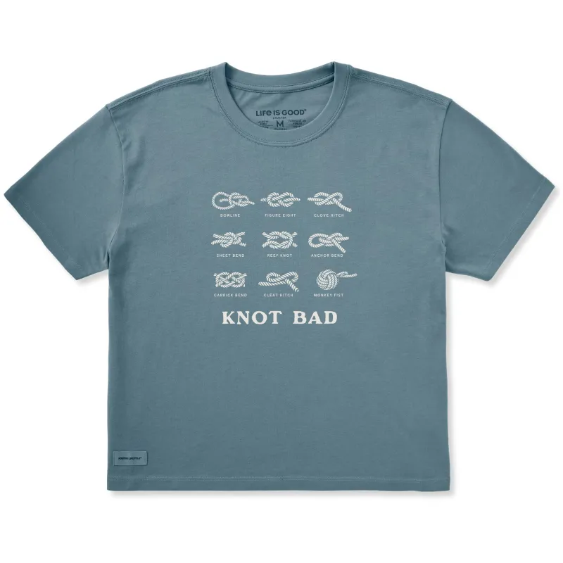 Women's Knot Bad Short Sleeve Crusher Boxy Tee made by Life is Good