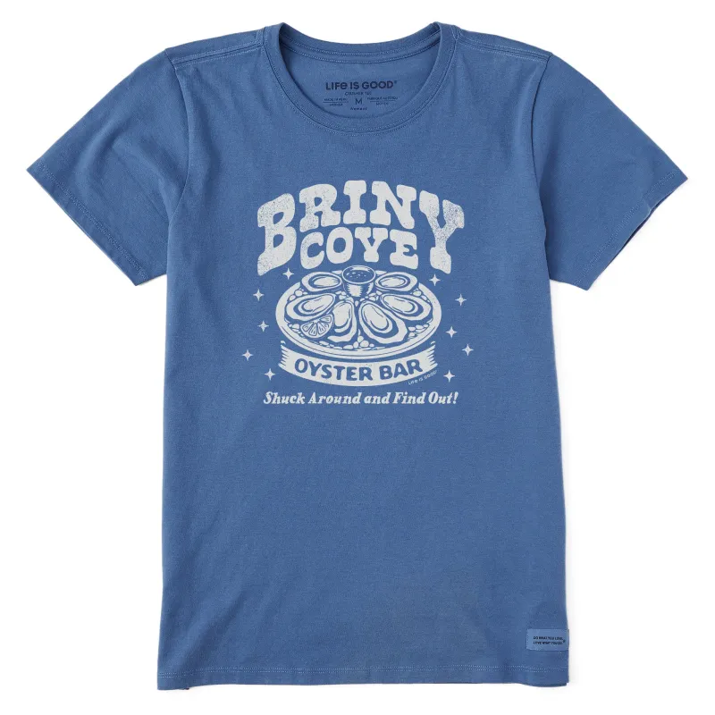Women's Briny Cove Oyster Bar Short Sleeve Tee made by Life is Good