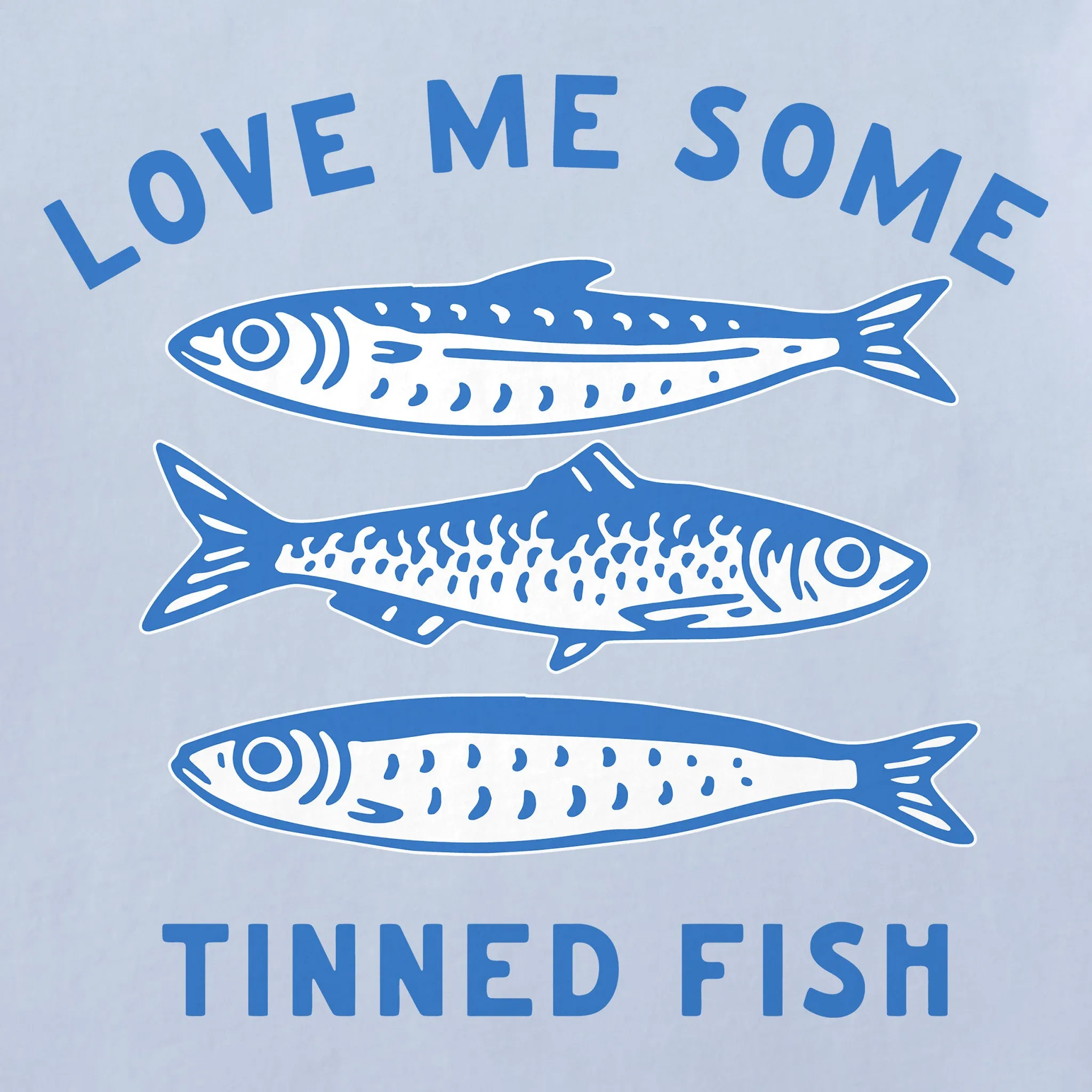 Women's Love Me Some Tinned Fish Crusher-LITE Shrunken Tee sold by Life is Good product image thumbnail 2