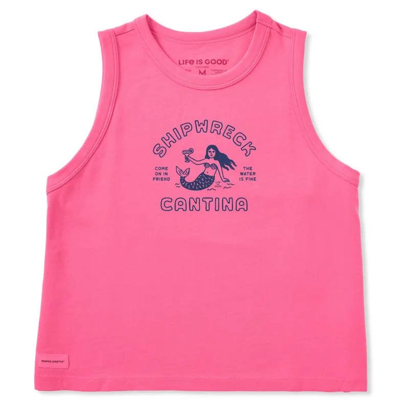 Women's Shipwreck Cantina Crusher Boxy Tank made by Life is Good