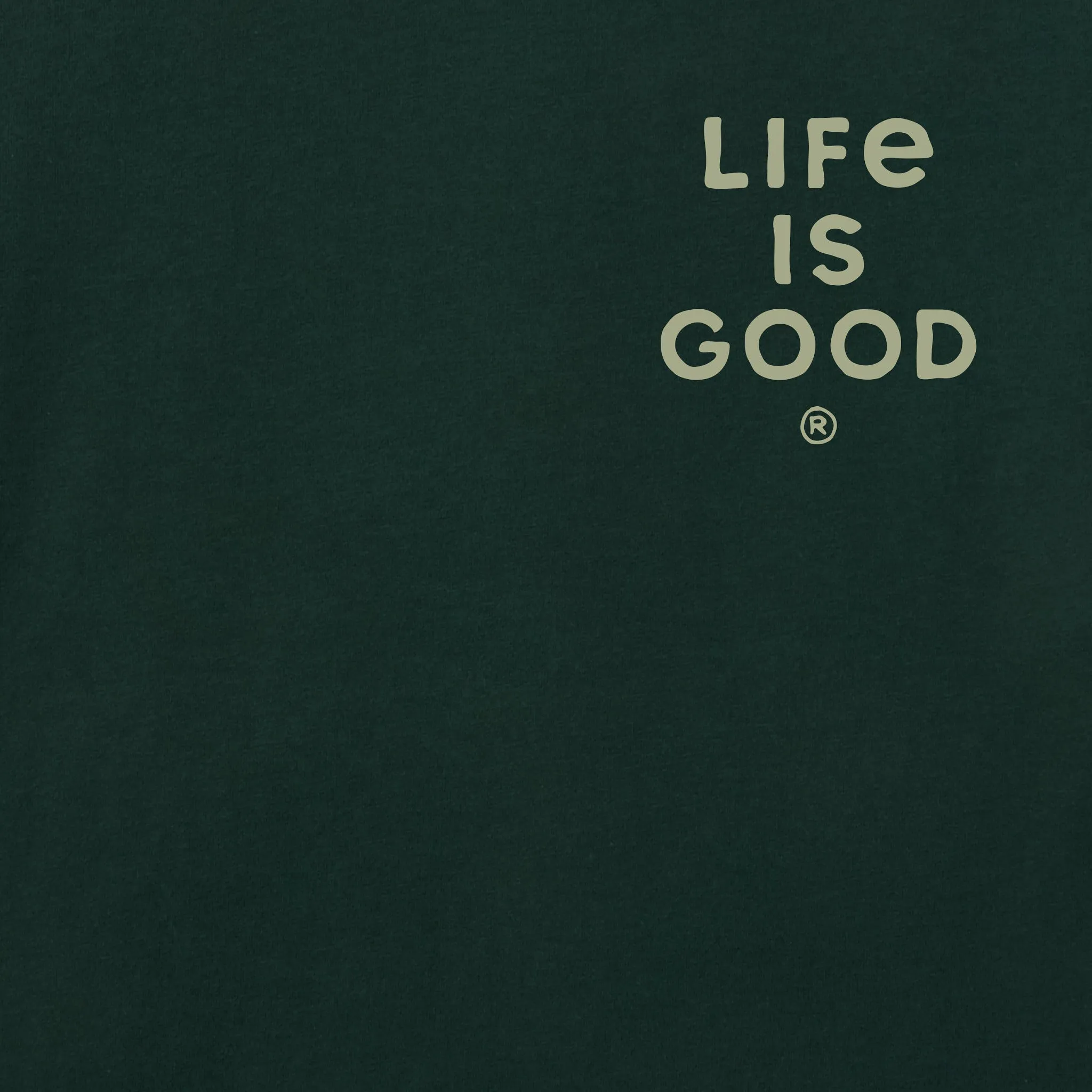 Men's Deer in Clearing Short Sleeve Crusher Tee sold by Life is Good product image thumbnail 3