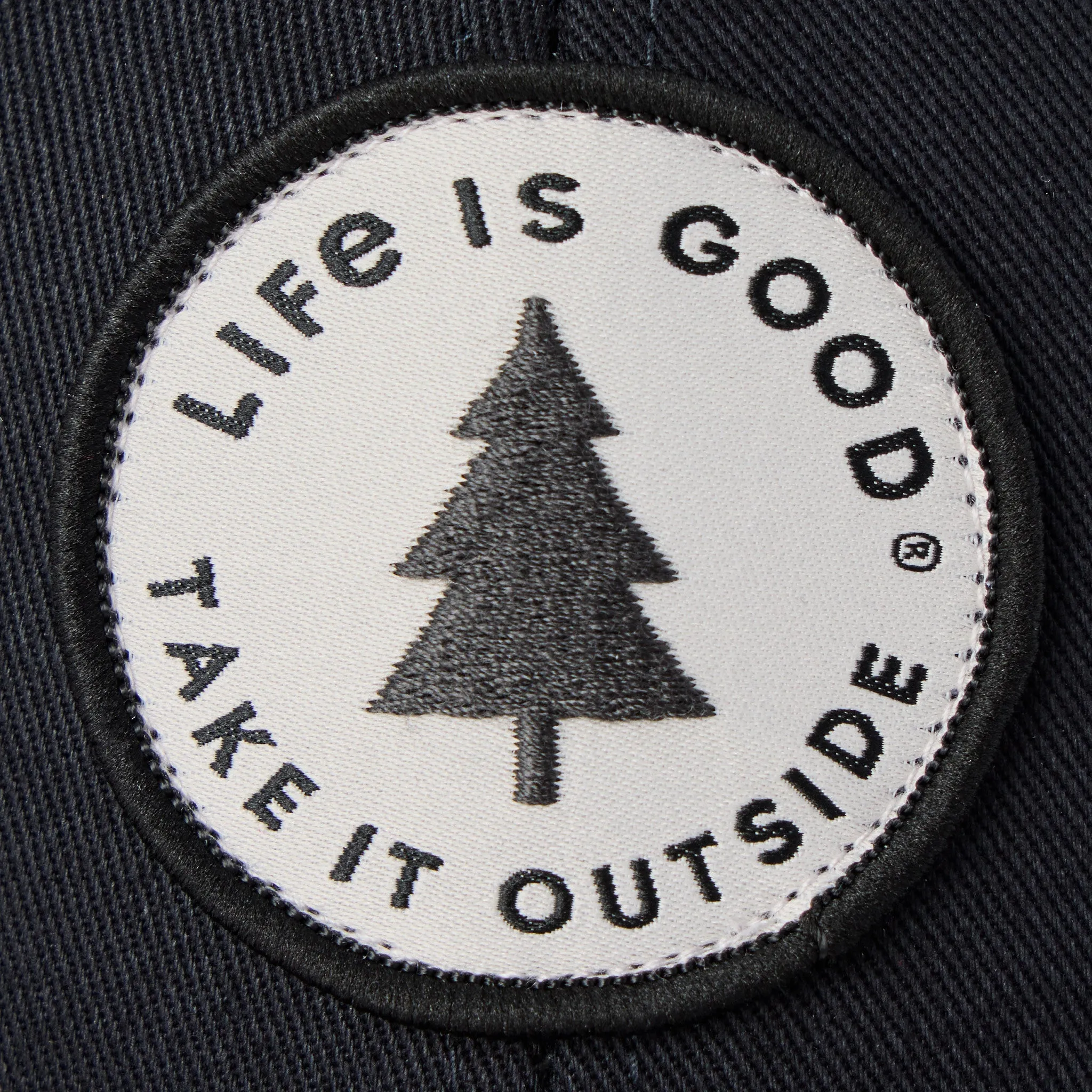 Adult Unisex Minimal Spruce Tree Trucker sold by Life is Good product image thumbnail 2