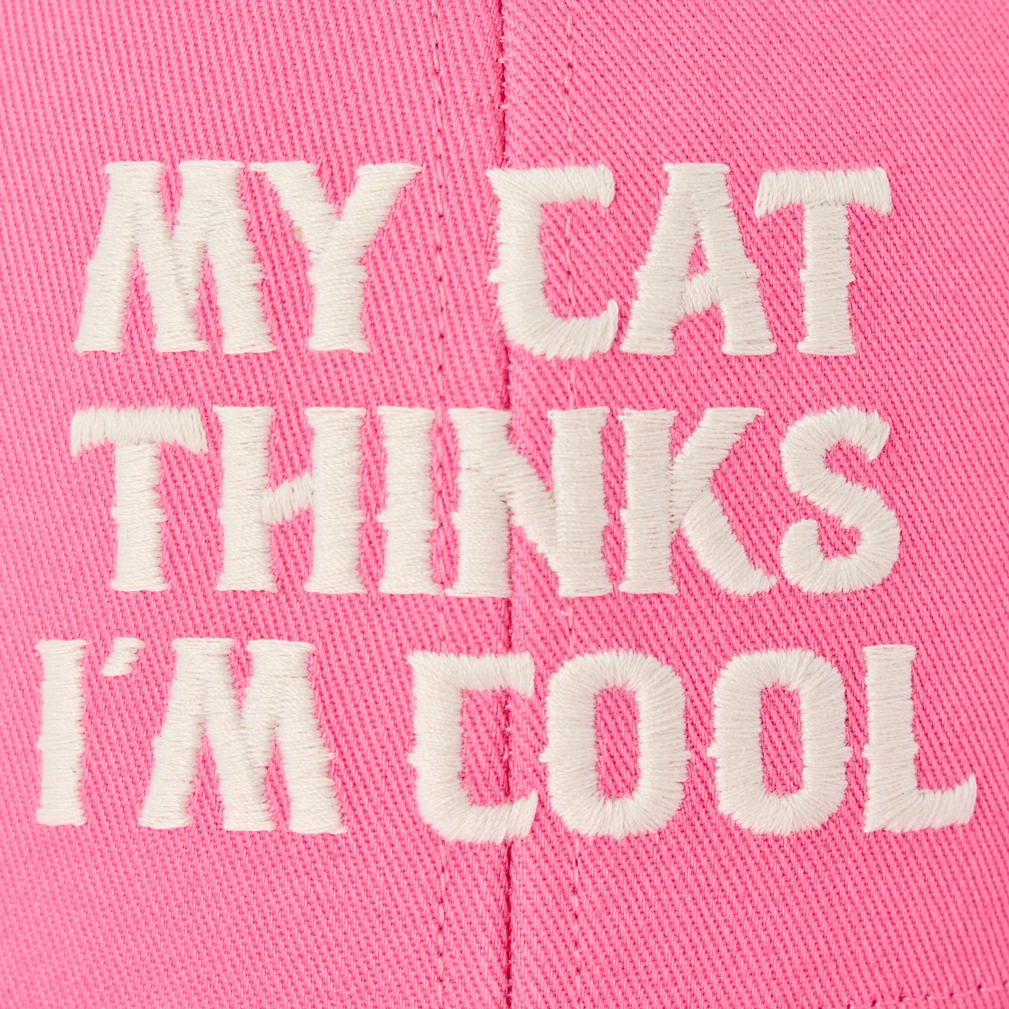 Adult Unisex My Cat Thinks Im Cool Trucker sold by Life is Good product image thumbnail 2
