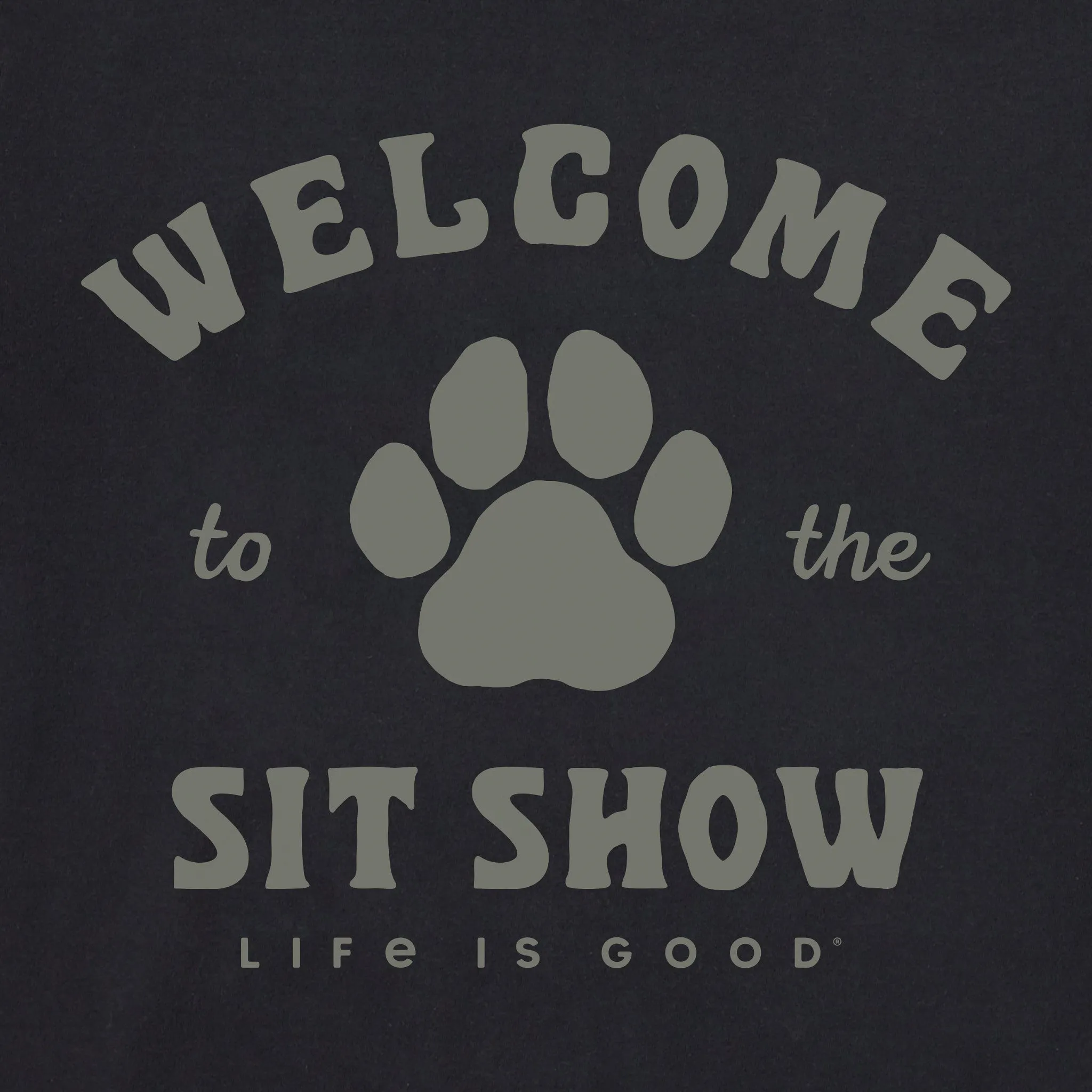 Men's Sit Show Paw Short Sleeve Tee sold by Life is Good product image thumbnail 4