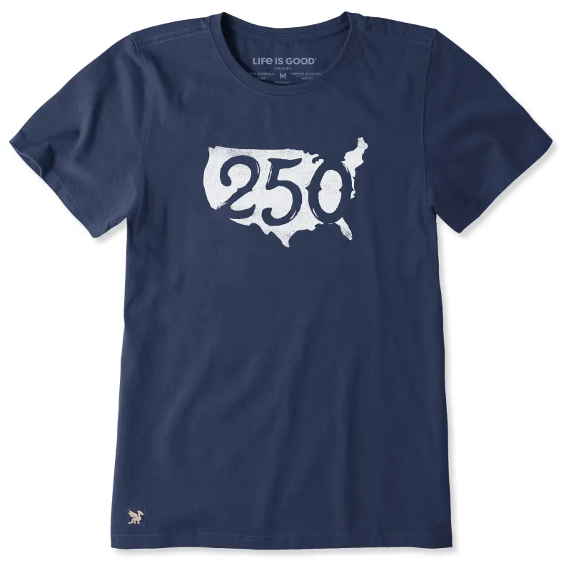 Women's America 250 Short Sleeve Crusher-LITE Tee made by Life is Good