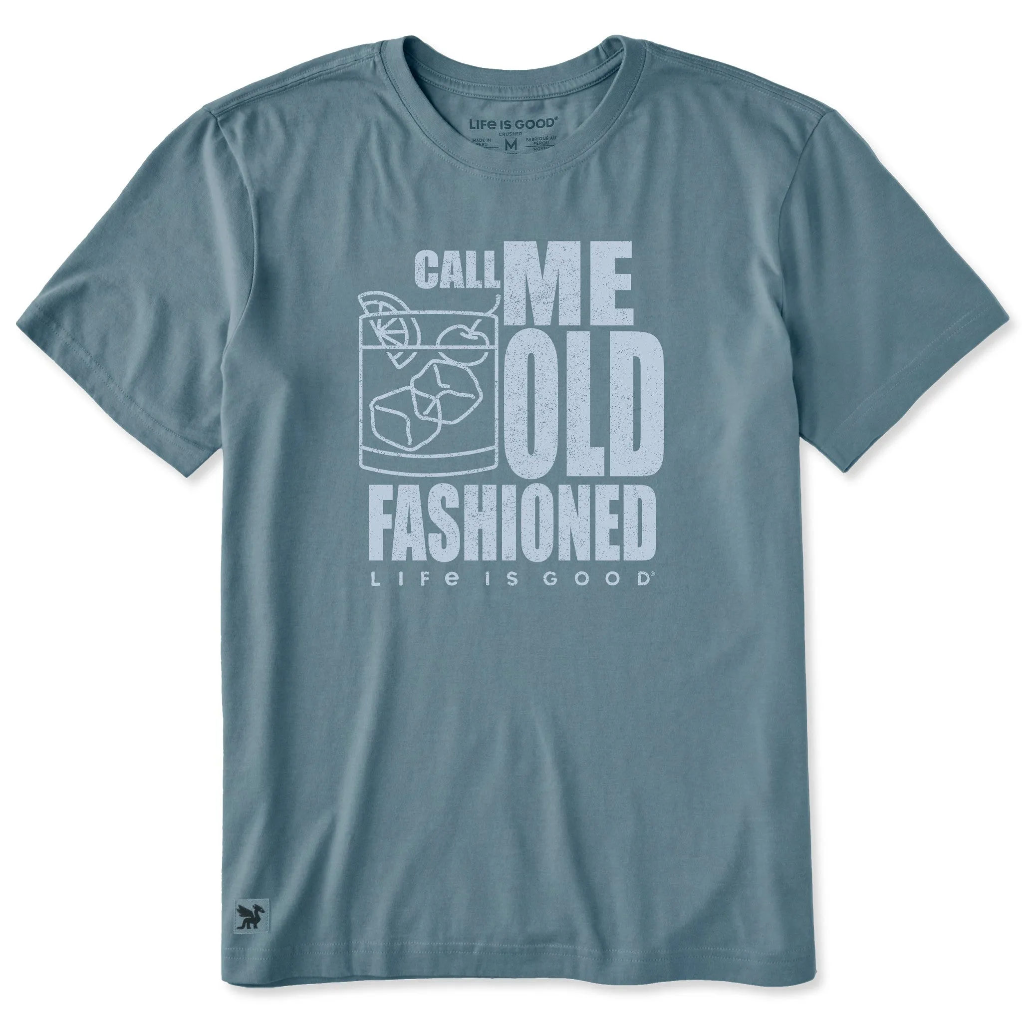 Men's Old Fashioned Mood Short Sleeve Crusher-LITE Tee sold by Life is Good