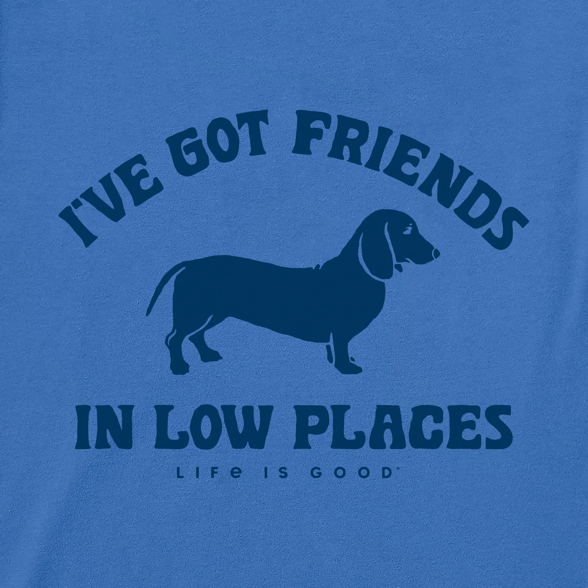 Women's Friends in Low Places Short Sleeve Crusher-LITE Vee sold by Life is Good product image thumbnail 2