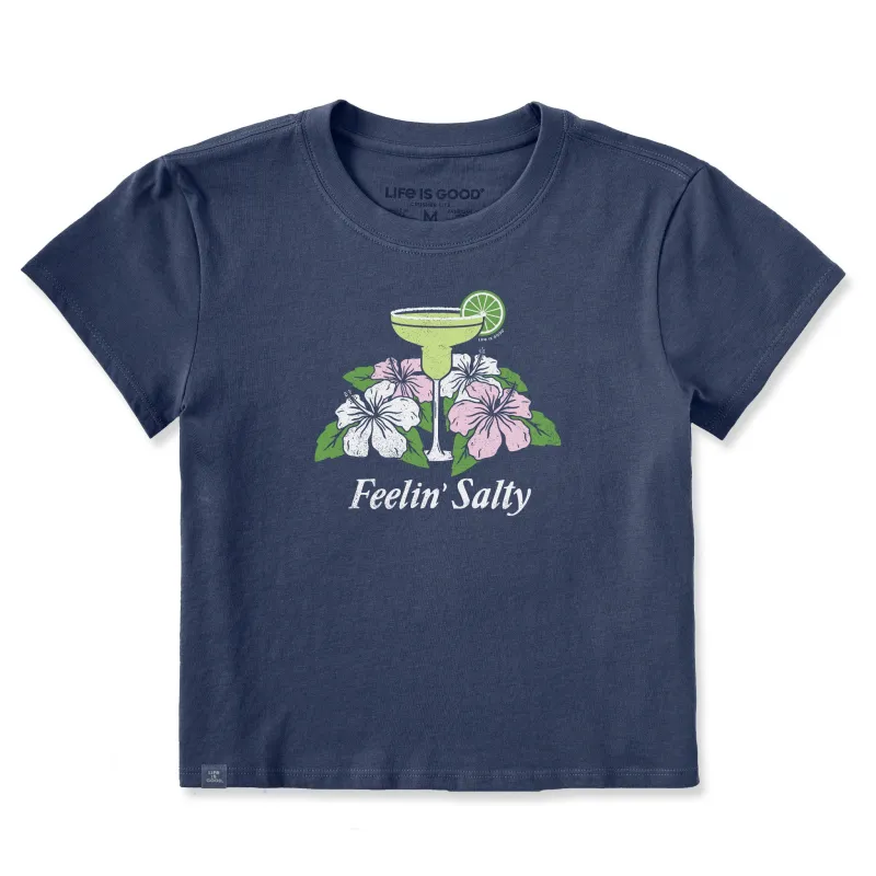 Women's Feelin' Salty Margarita Crusher-LITE Shrunken Tee made by Life is Good