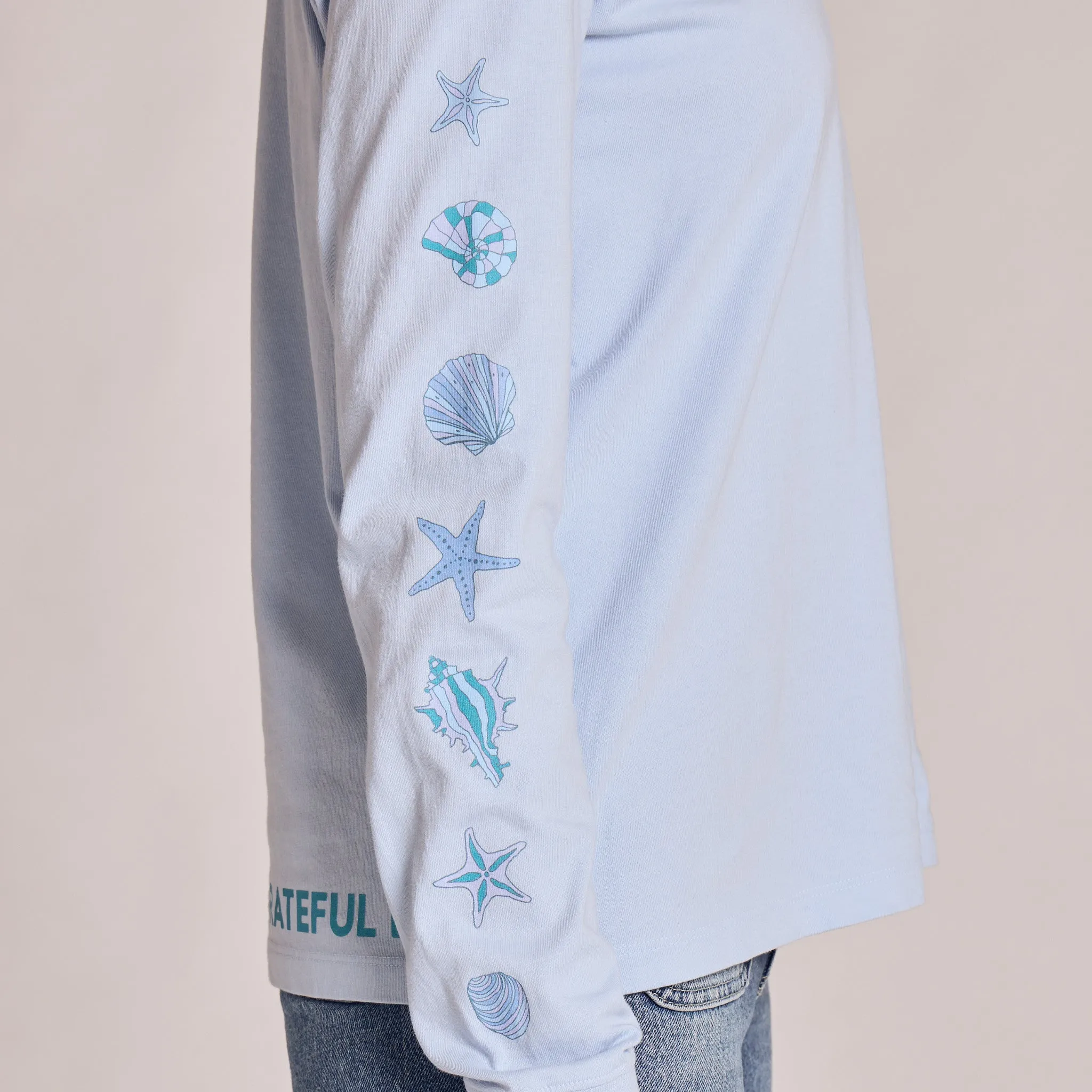 Women's Grateful Day Message Long Sleeve Crusher Tee sold by Life is Good product image thumbnail 5