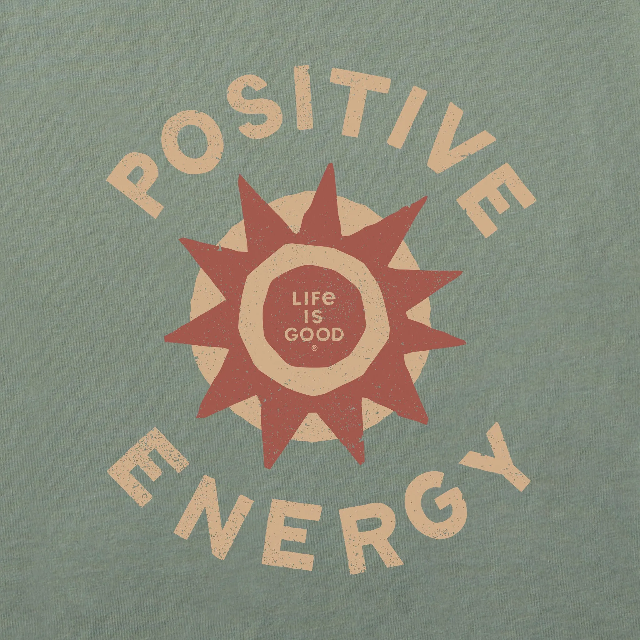 Women's Positive Energy Sunrays Crusher-LITE Shrunken Tee sold by Life is Good product image thumbnail 2