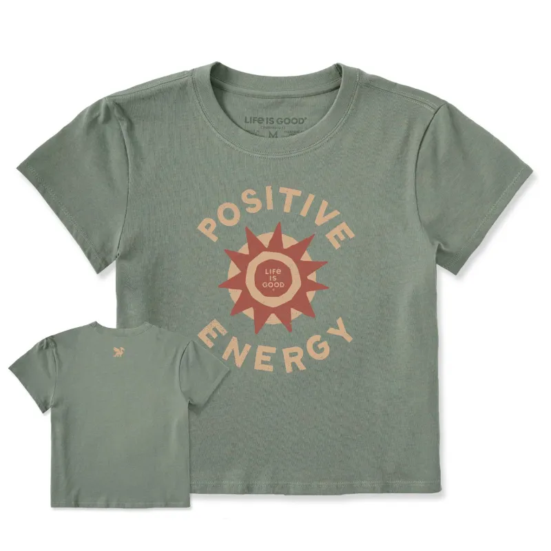 Women's Positive Energy Sunrays Crusher-LITE Shrunken Tee made by Life is Good