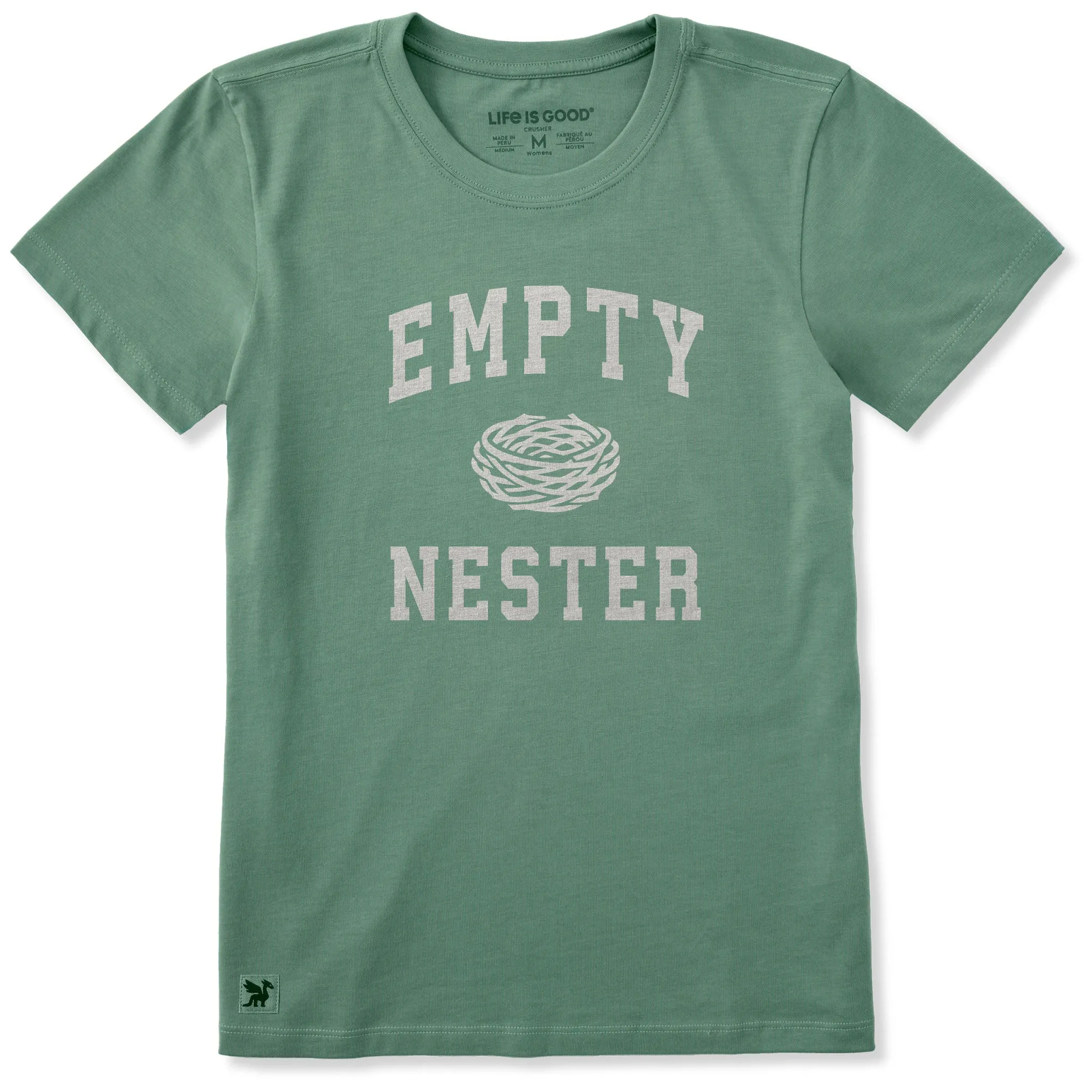Women's Empty Nester Arch Short Sleeve Crusher Tee sold by Life is Good