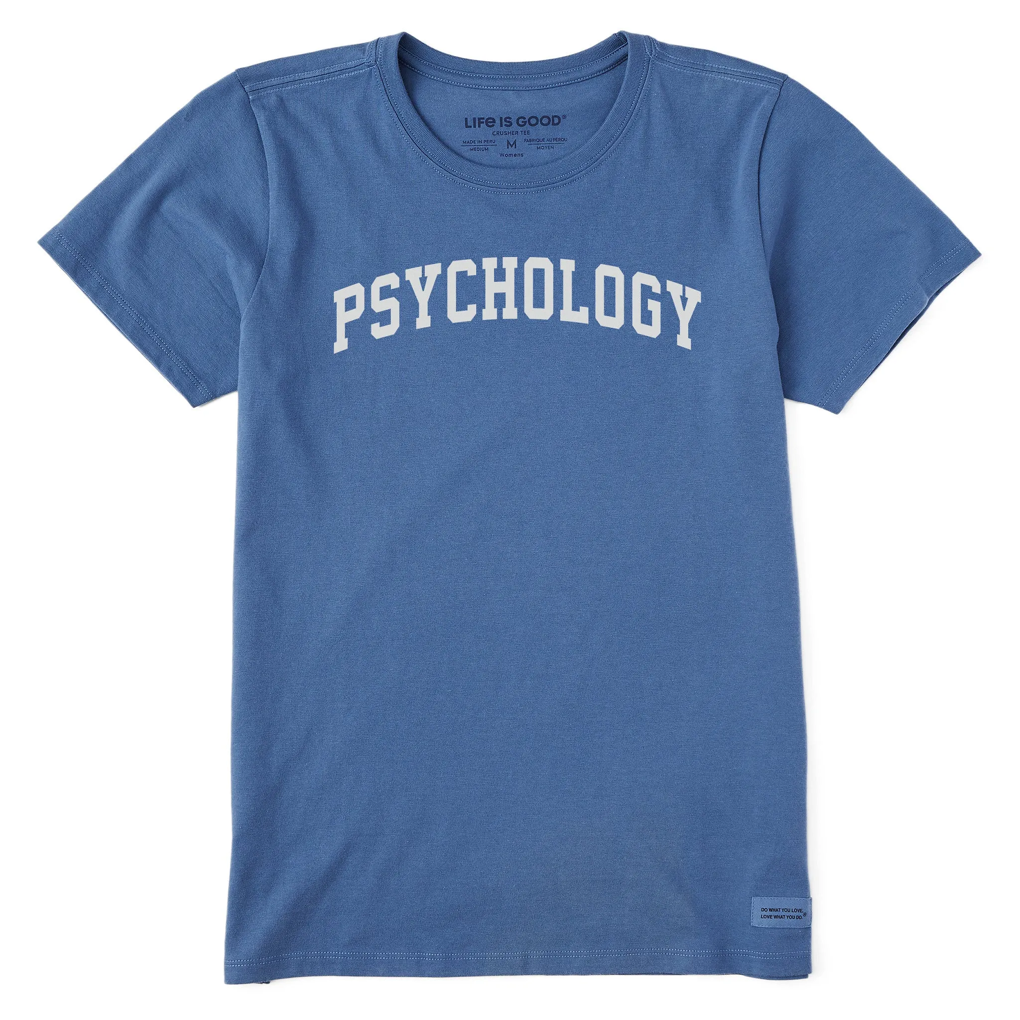 Women's Psychology Arch Short Sleeve Tee sold by Life is Good