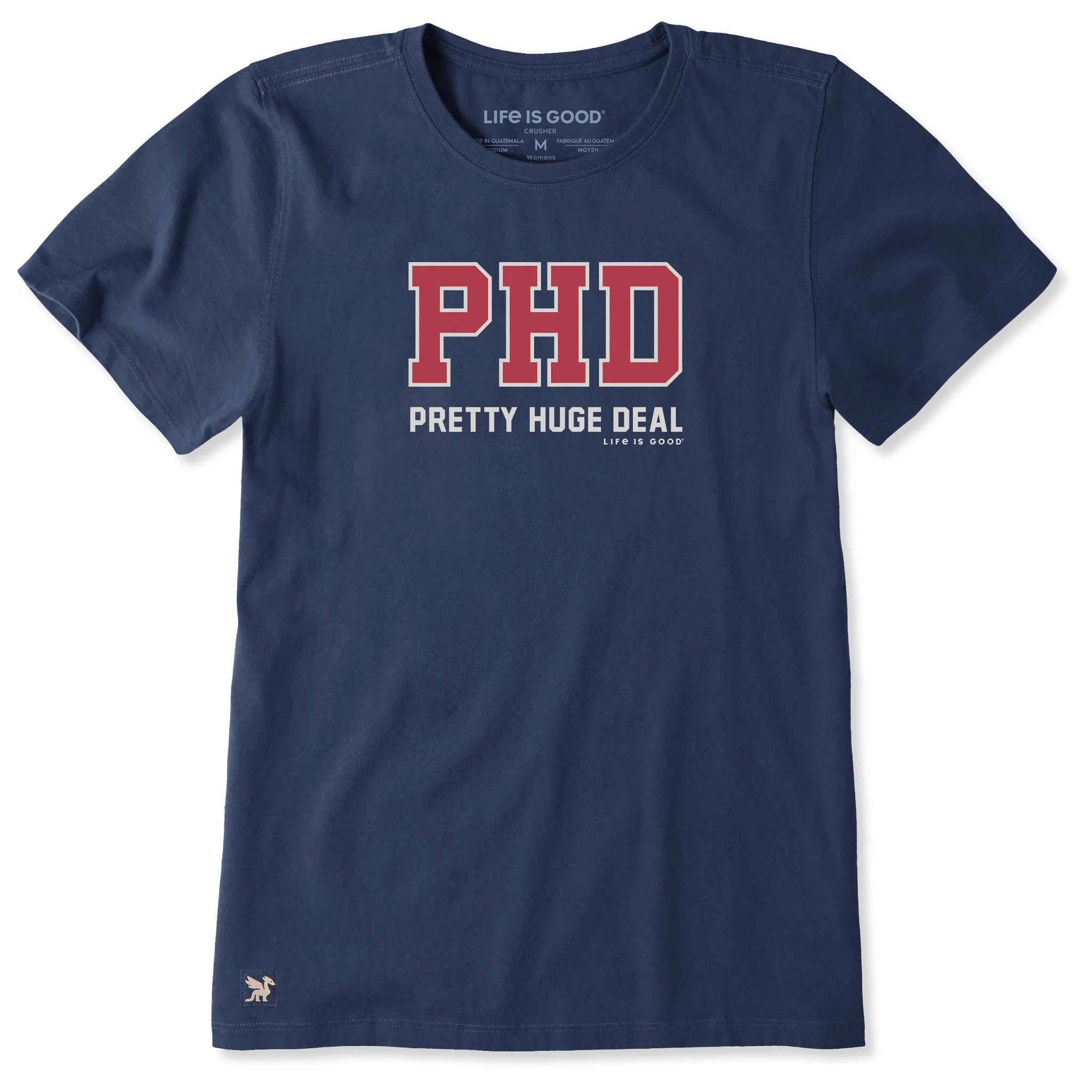 Women's PhD Short Sleeve Crusher Tee sold by Life is Good