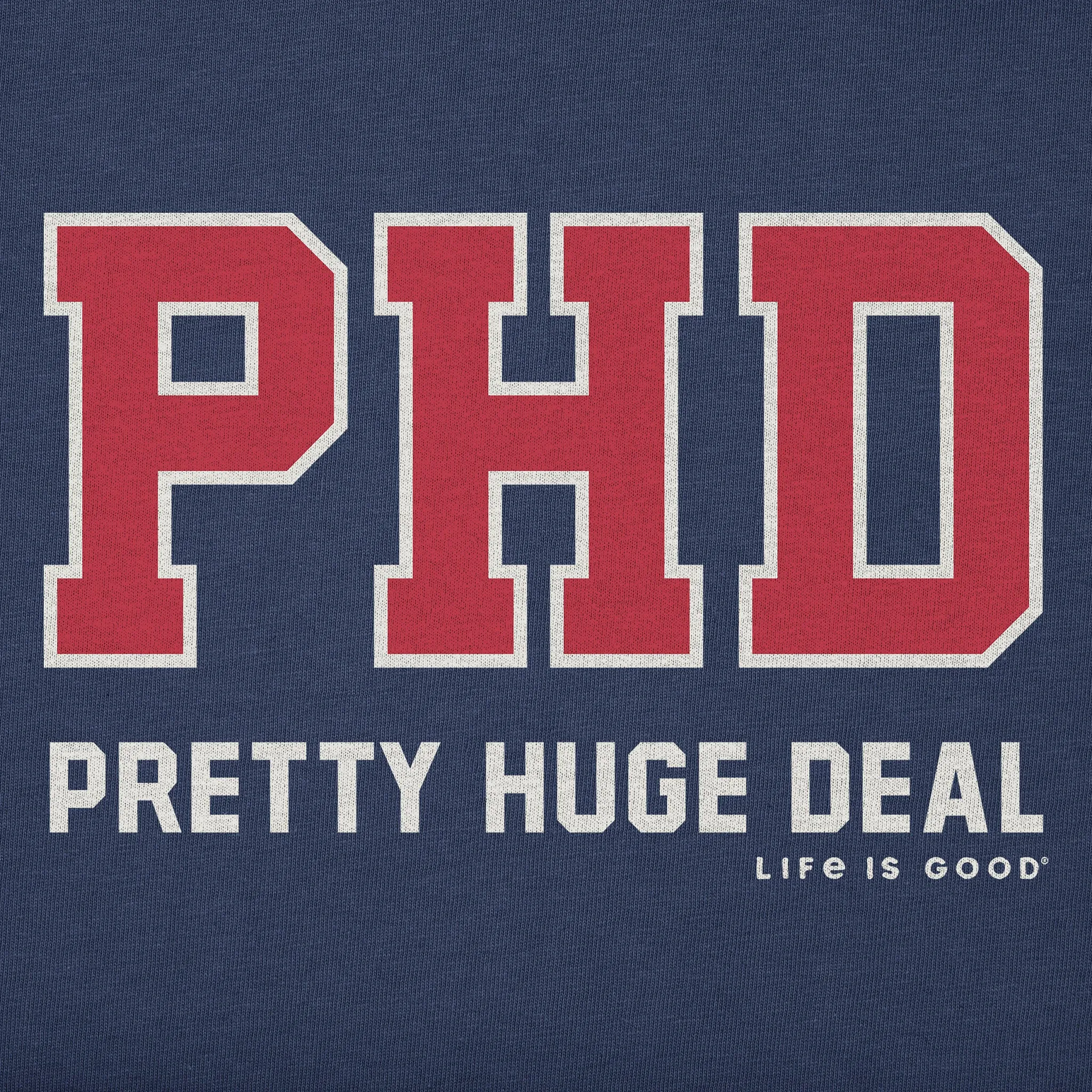 Women's PhD Short Sleeve Crusher Tee sold by Life is Good product image thumbnail 2