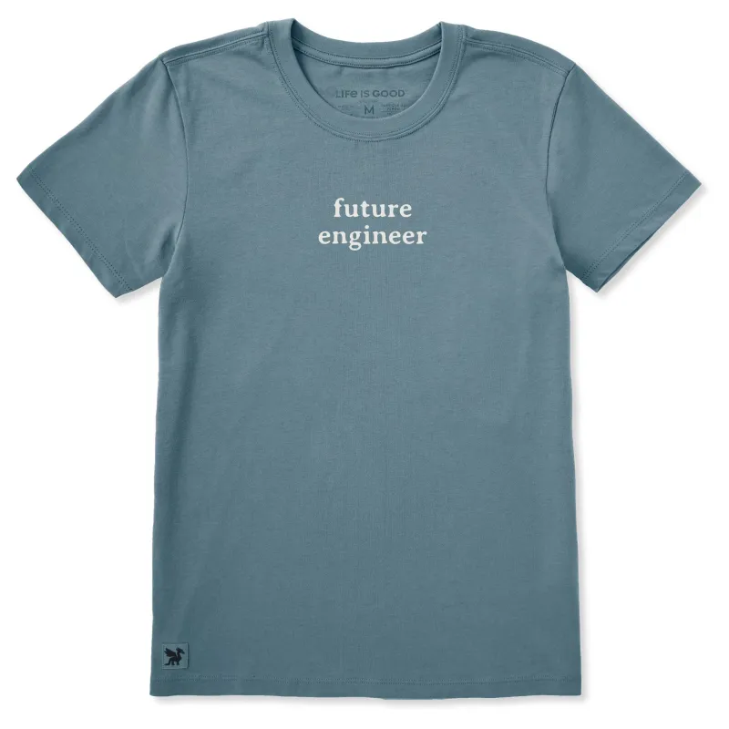 Women's Future Engineer Short Sleeve Crusher Tee made by Life is Good