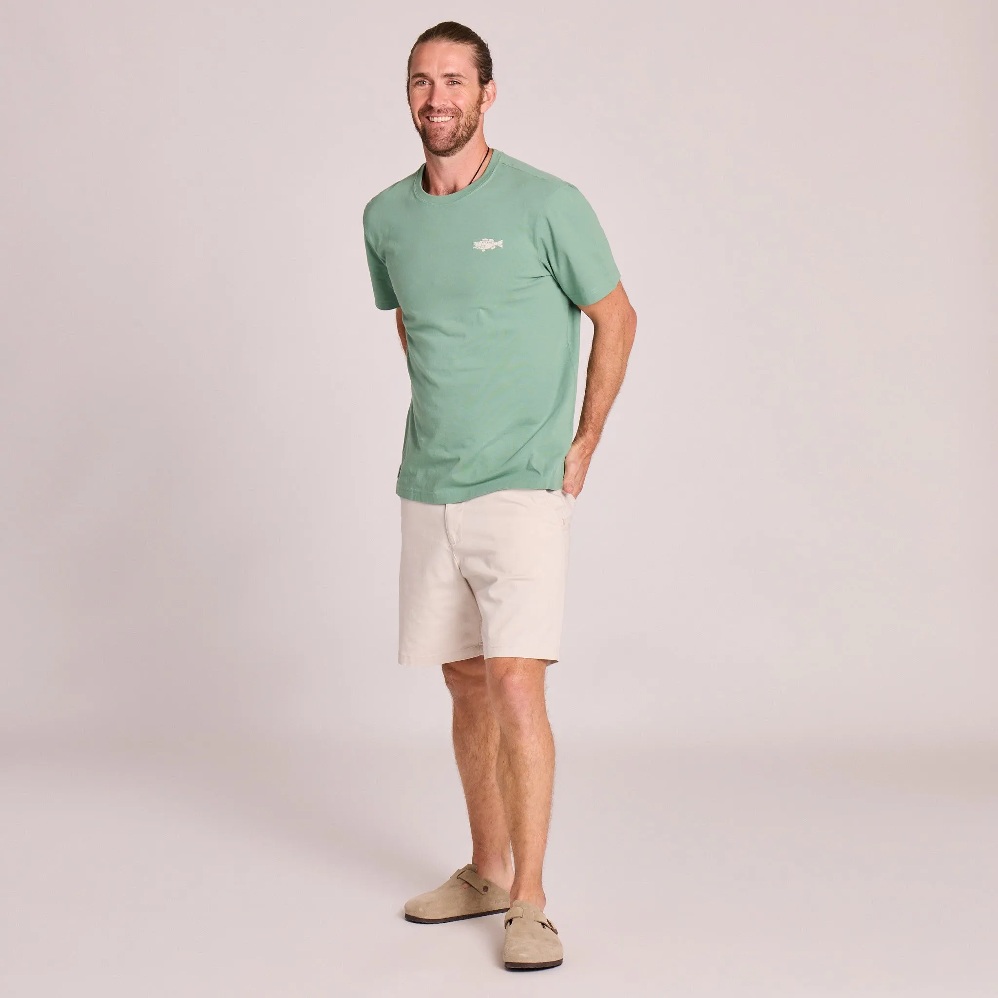 Men's Bass Fish Short Sleeve Crusher Tee sold by Life is Good product image thumbnail 5