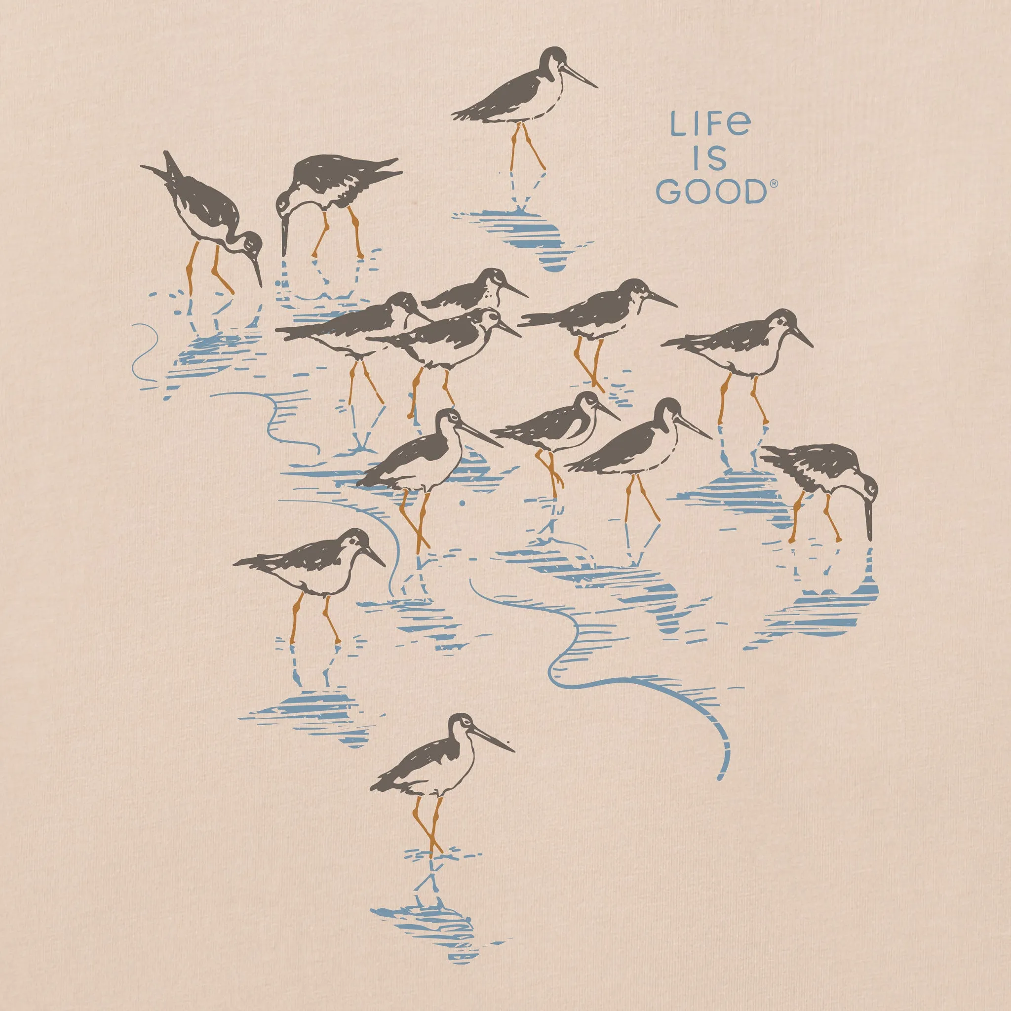 Men's Sandpipers Short Sleeve Tee sold by Life is Good product image thumbnail 5