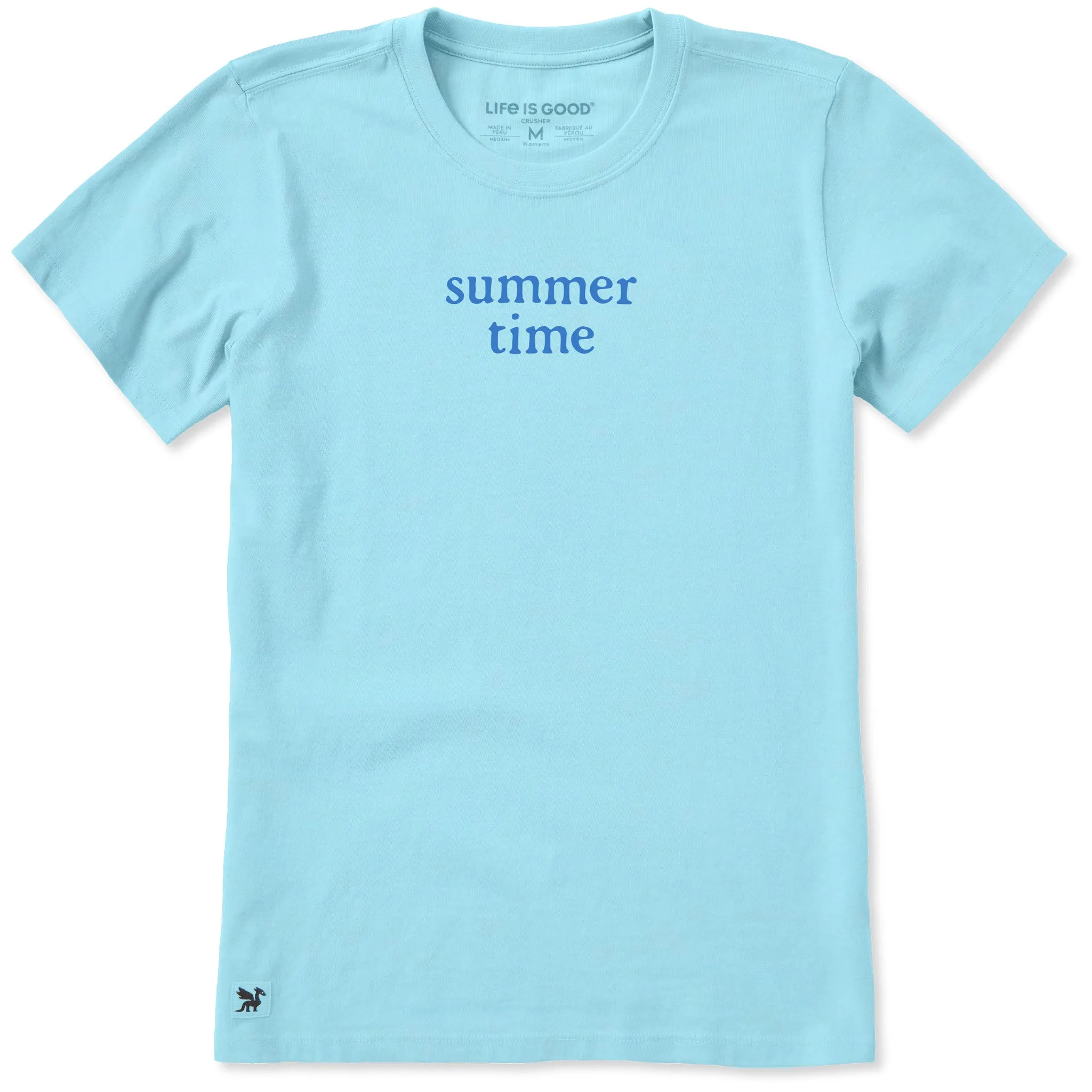 Women's Summertime Short Sleeve Crusher Tee sold by Life is Good