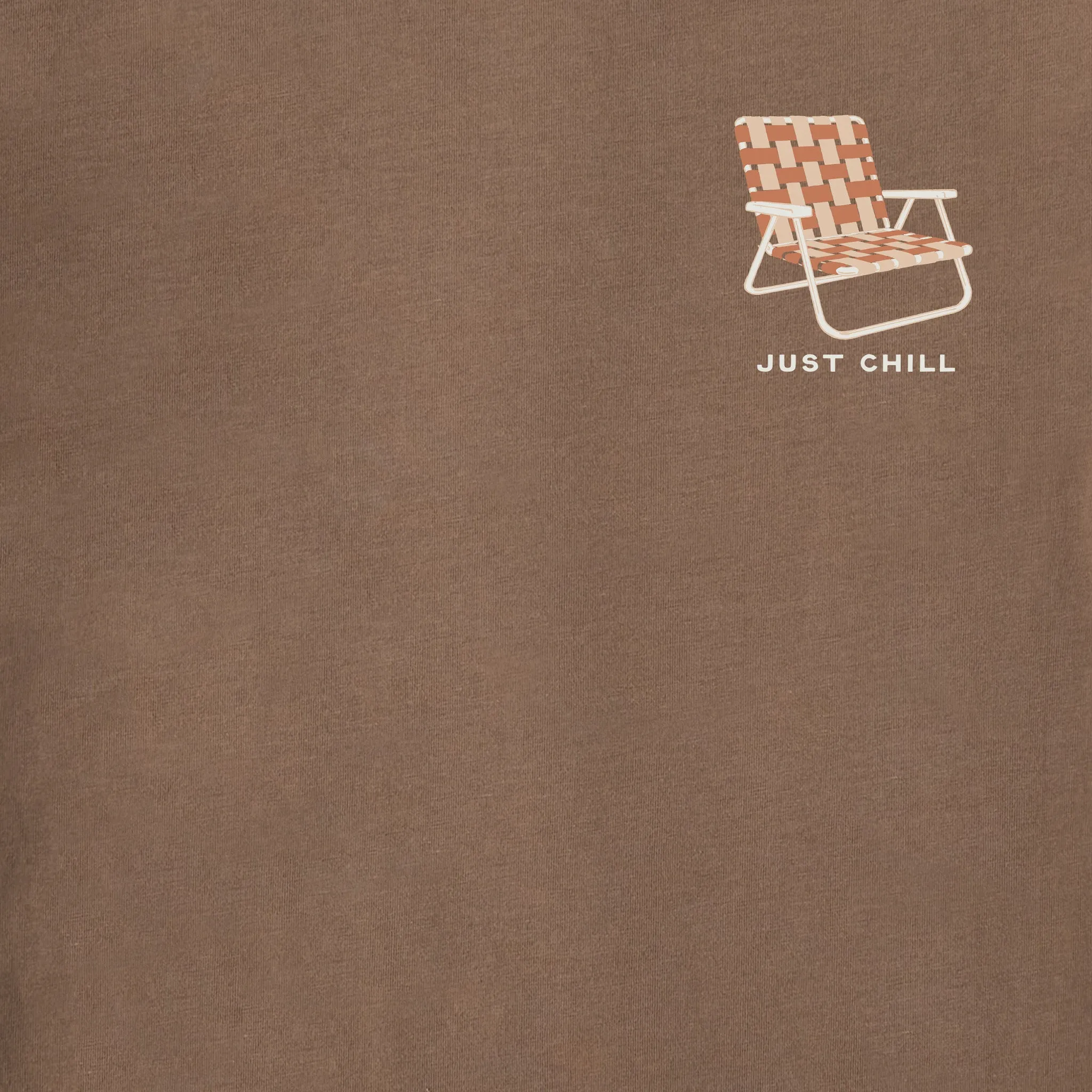 Men's Chill Beach Chair Short Sleeve Crusher Tee sold by Life is Good product image thumbnail 2