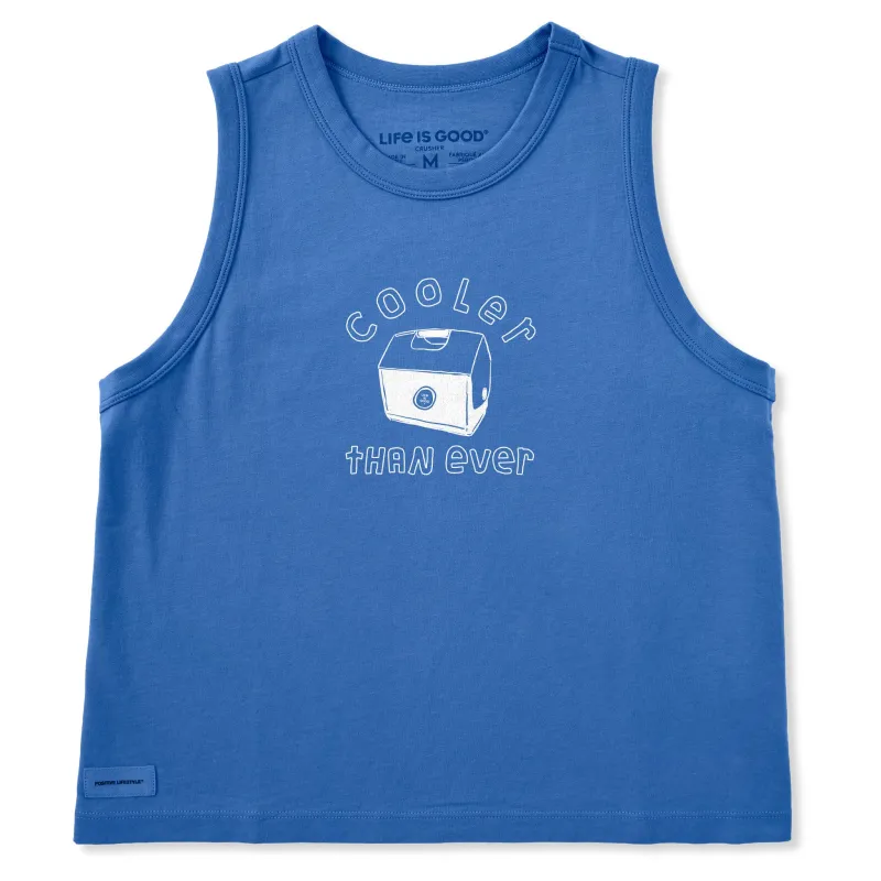 Women's Cooler Than Ever Crusher Boxy Tank made by Life is Good