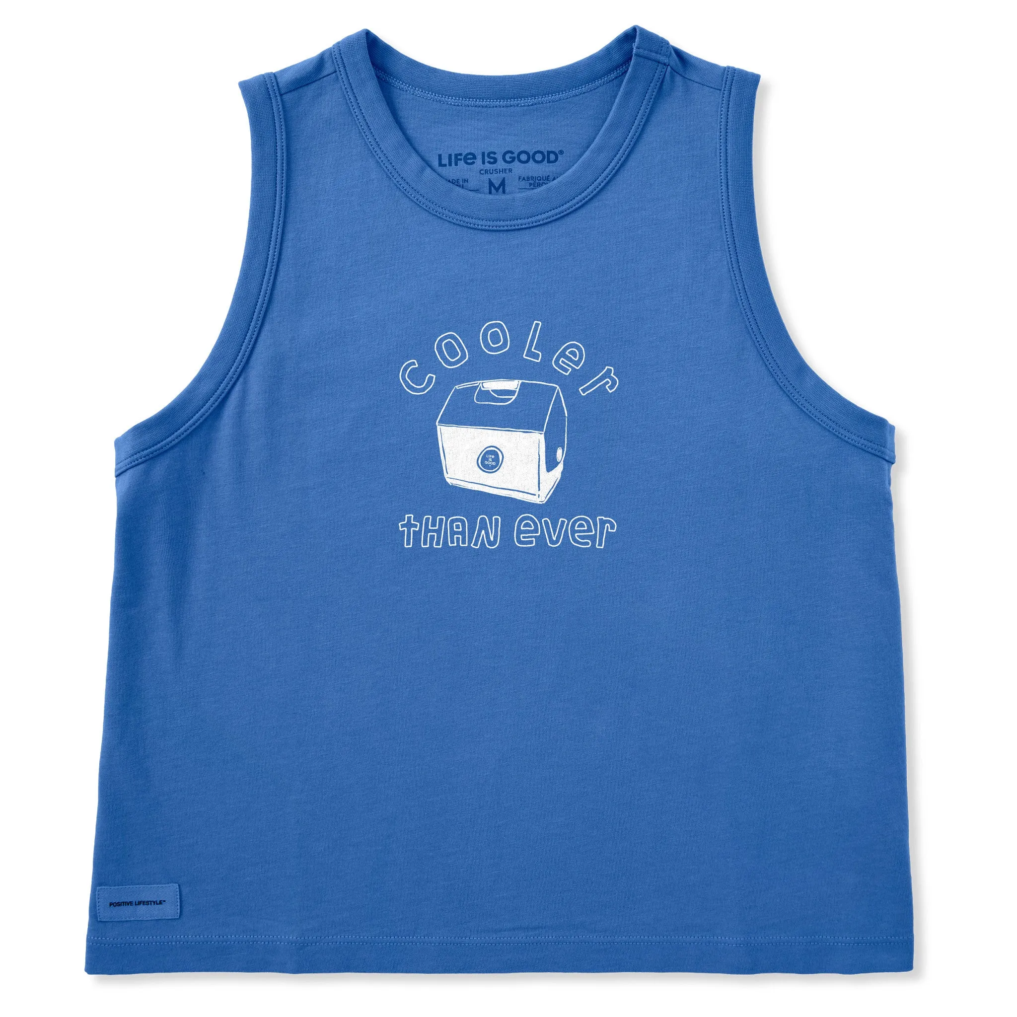Women's Cooler Than Ever Crusher Boxy Tank sold by Life is Good