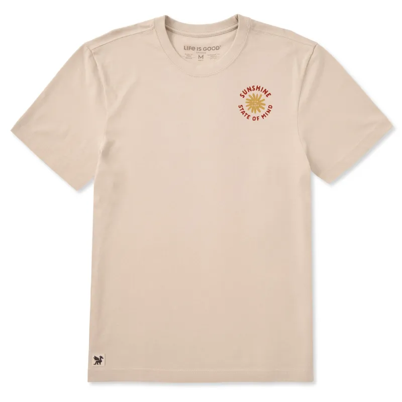 Men's Sunshine State of Mind Badge Short Sleeve Tee made by Life is Good